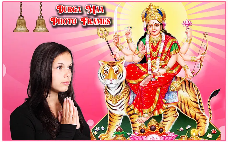 Durga Maa Photo Frames | Indus Appstore | Screenshot