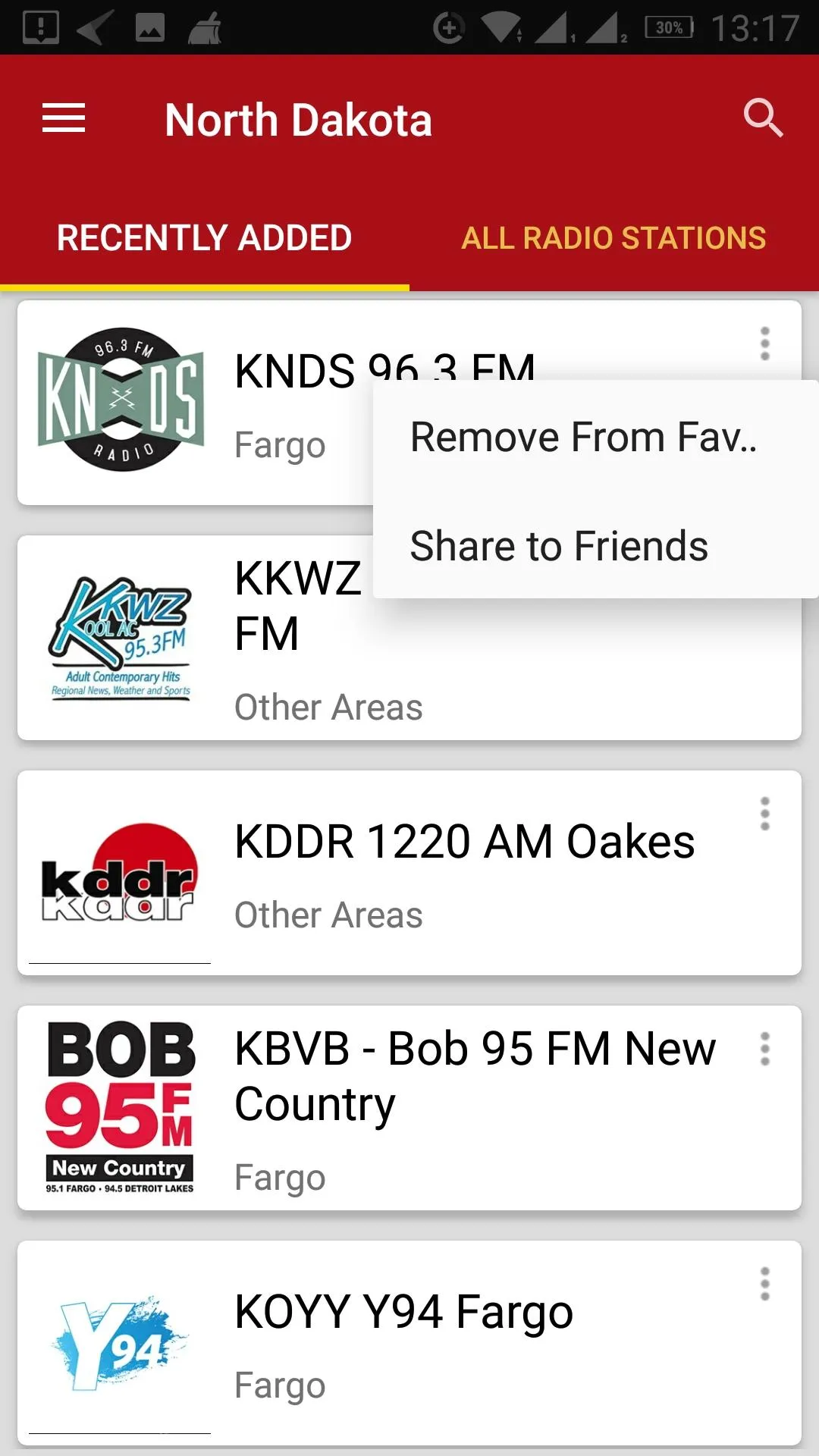 North Dakota Radio Stations | Indus Appstore | Screenshot