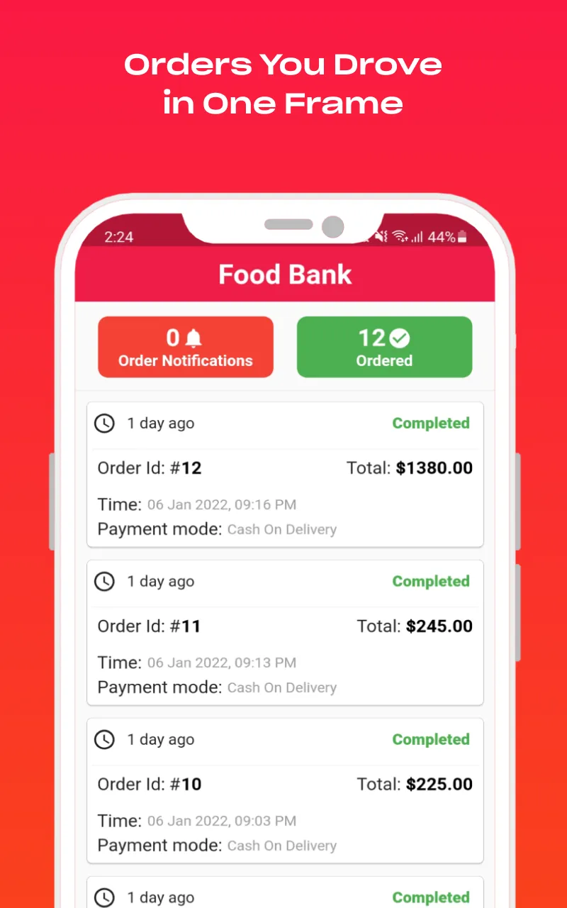 FoodBank DeliveryBoy | Indus Appstore | Screenshot