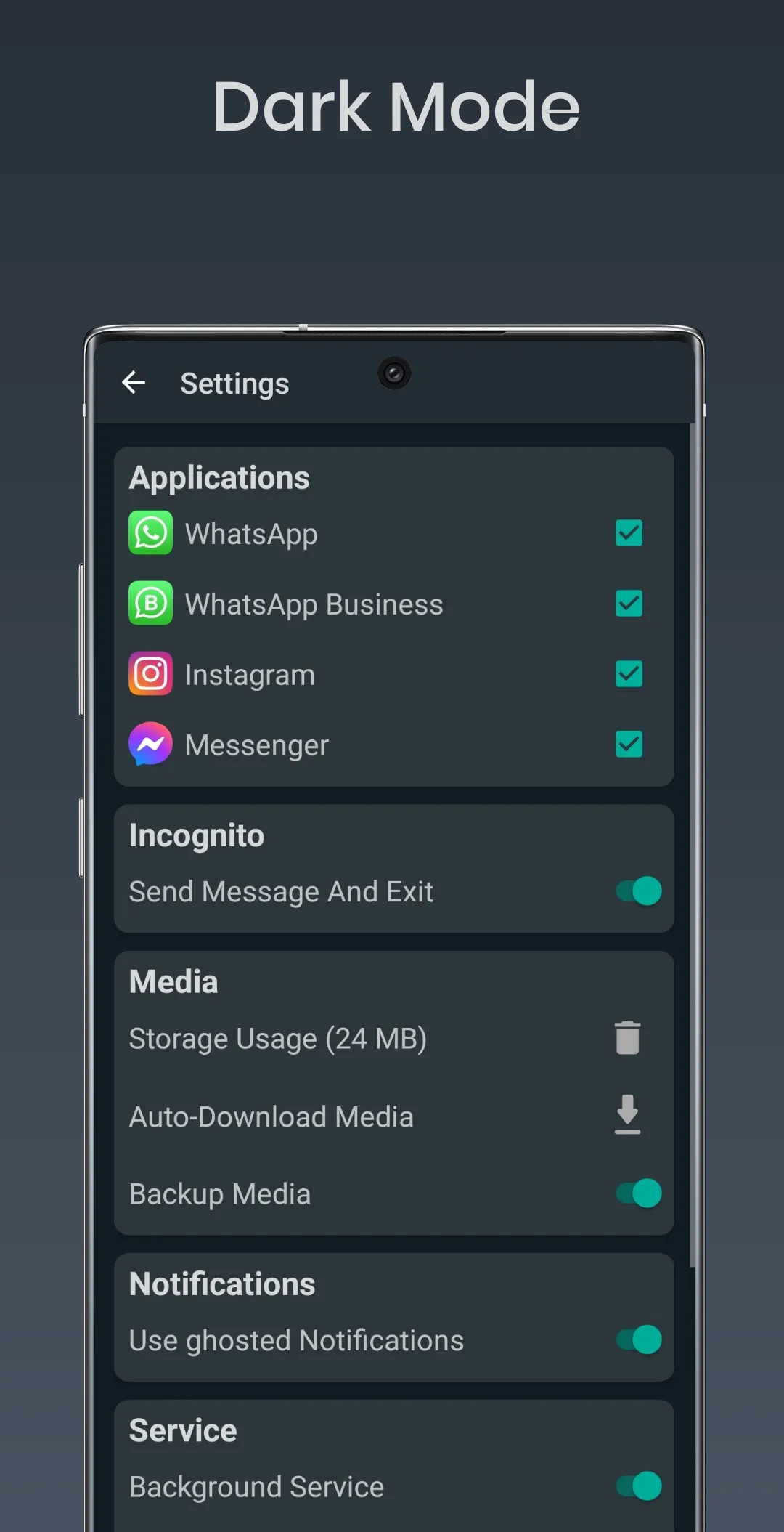 ghosted - Chat | Recover Media | Indus Appstore | Screenshot