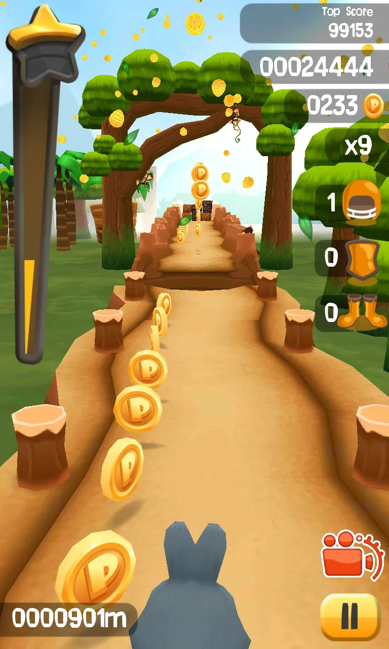 Rabbit Frenzy Easter Egg Storm | Indus Appstore | Screenshot