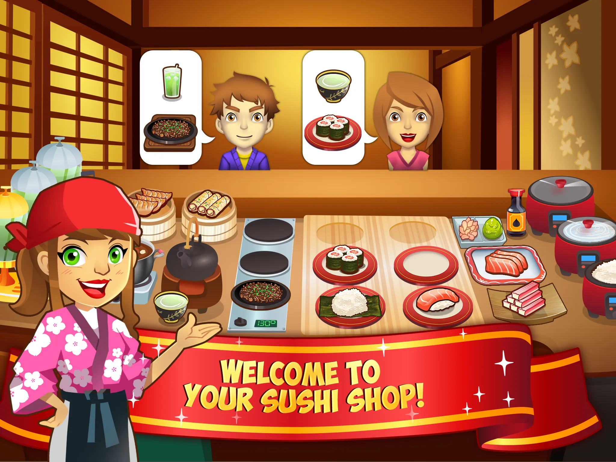 My Sushi Shop: Food Game | Indus Appstore | Screenshot