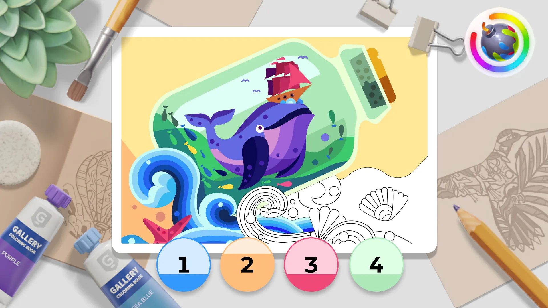 Gallery: Color by number game | Indus Appstore | Screenshot