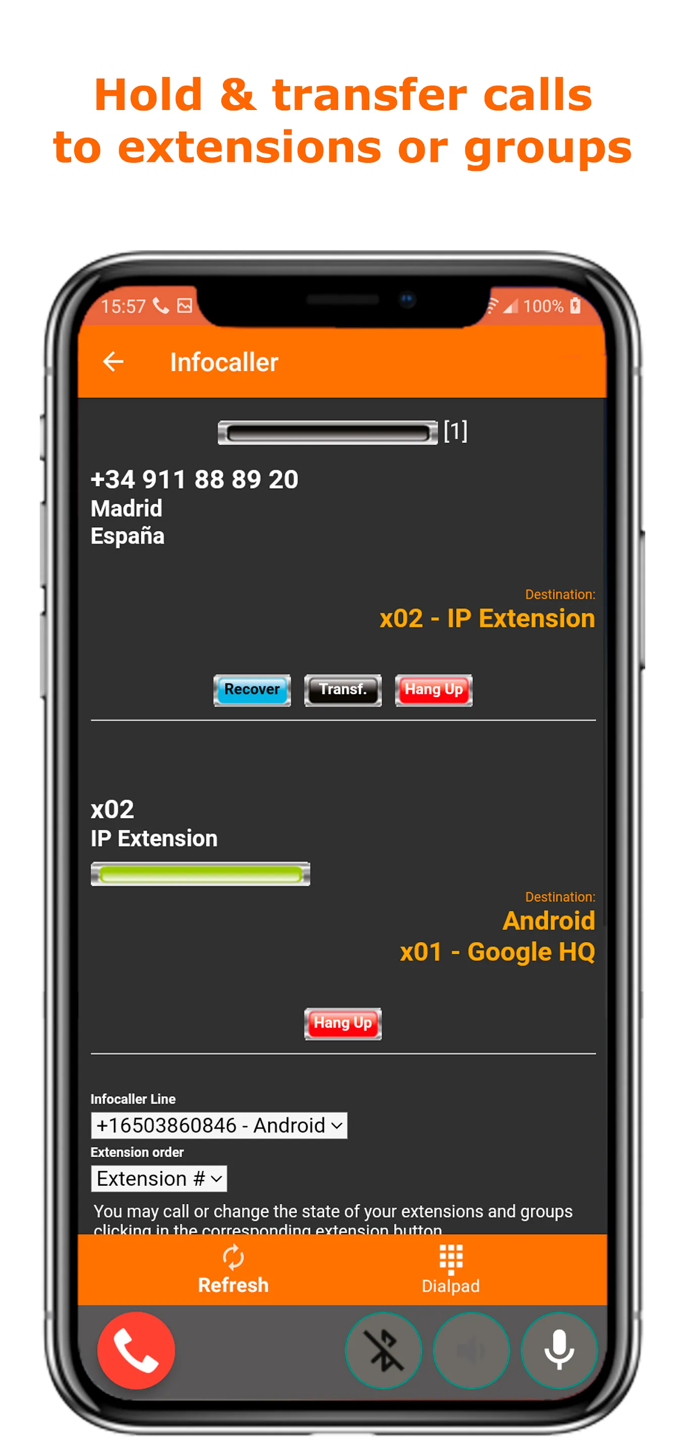 Infocaller - Virtual Telephony | Indus Appstore | Screenshot