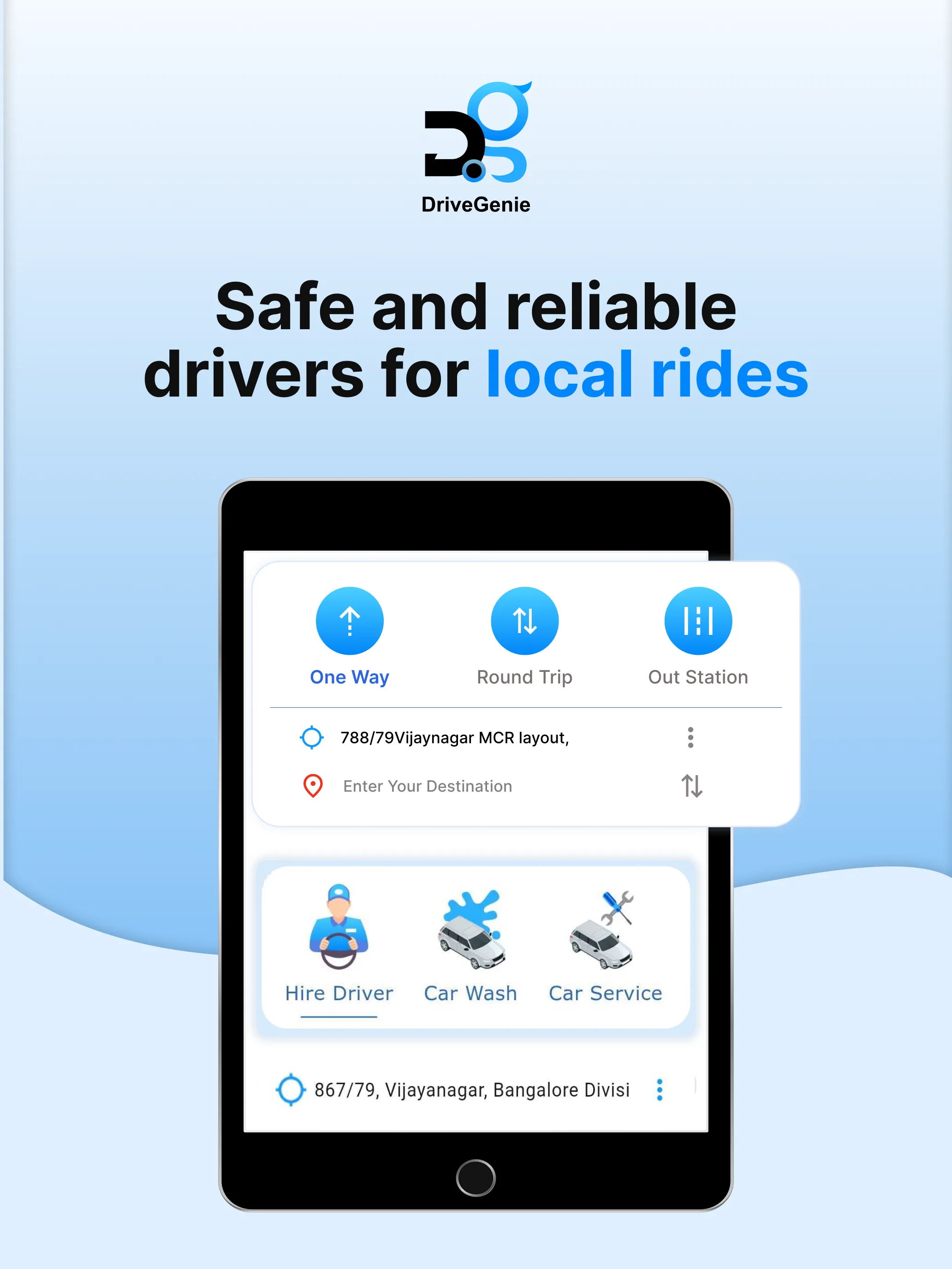 Drivegenie | Indus Appstore | Screenshot