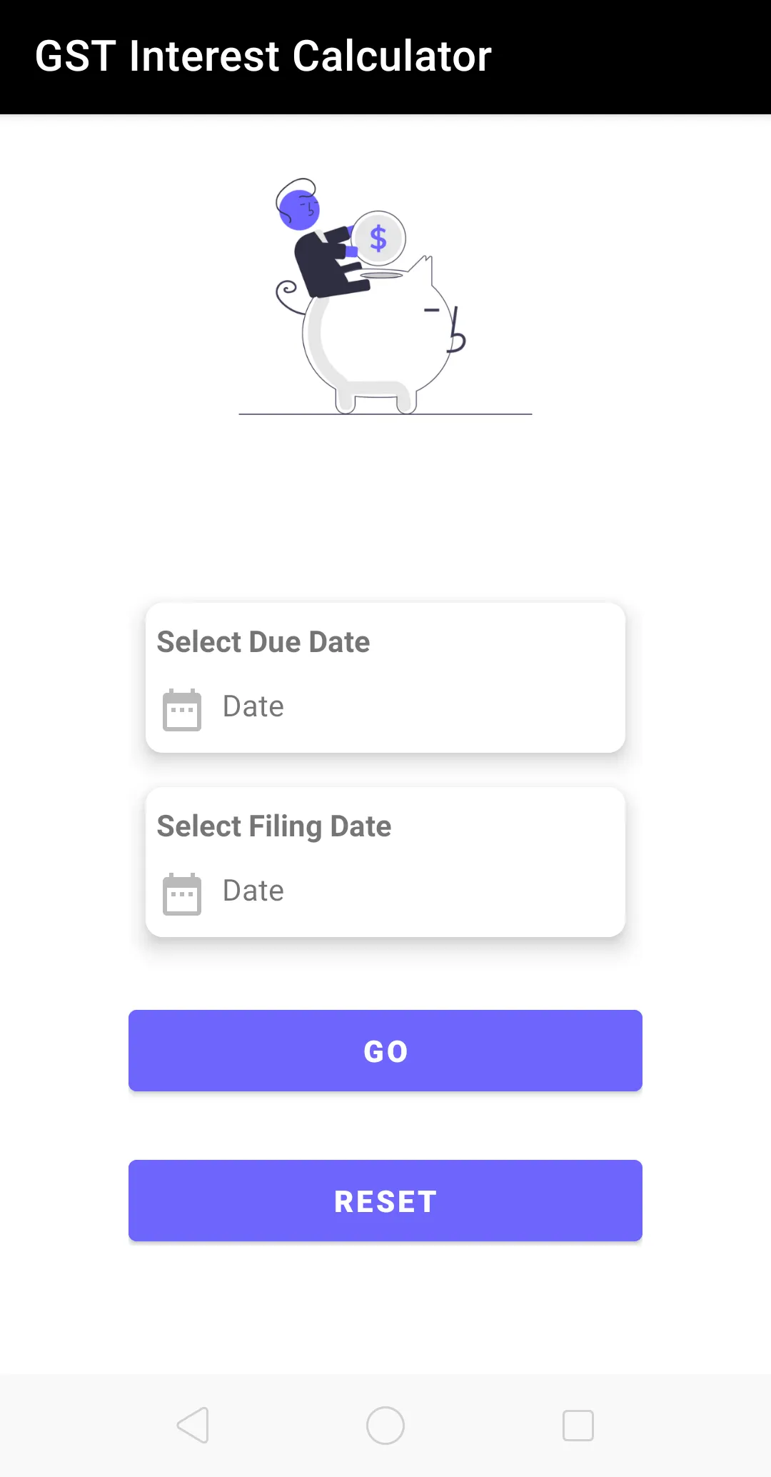 GST Interest Calculator | Indus Appstore | Screenshot