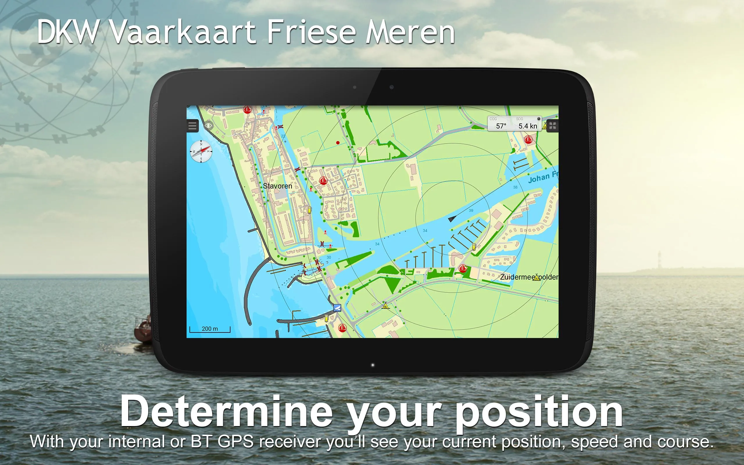 Vaarkaart Friese Meren | Indus Appstore | Screenshot