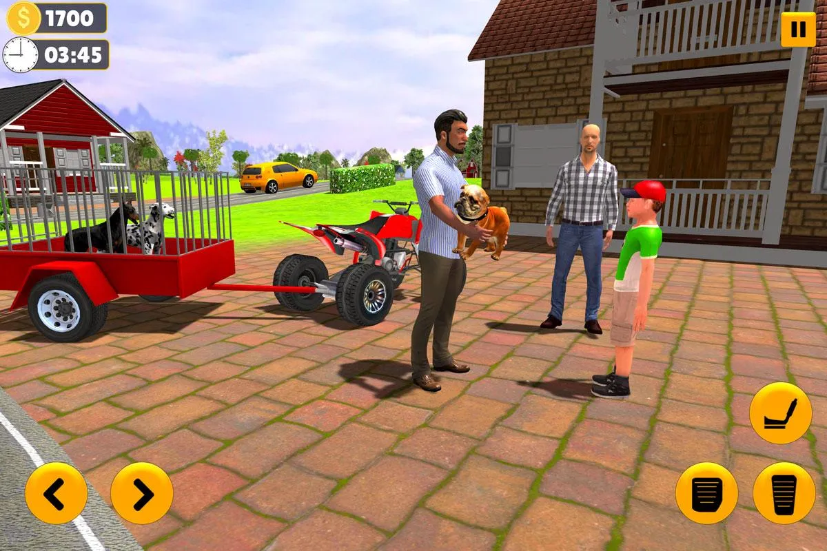 Pet Dog ATV Cargo Transport 3D | Indus Appstore | Screenshot