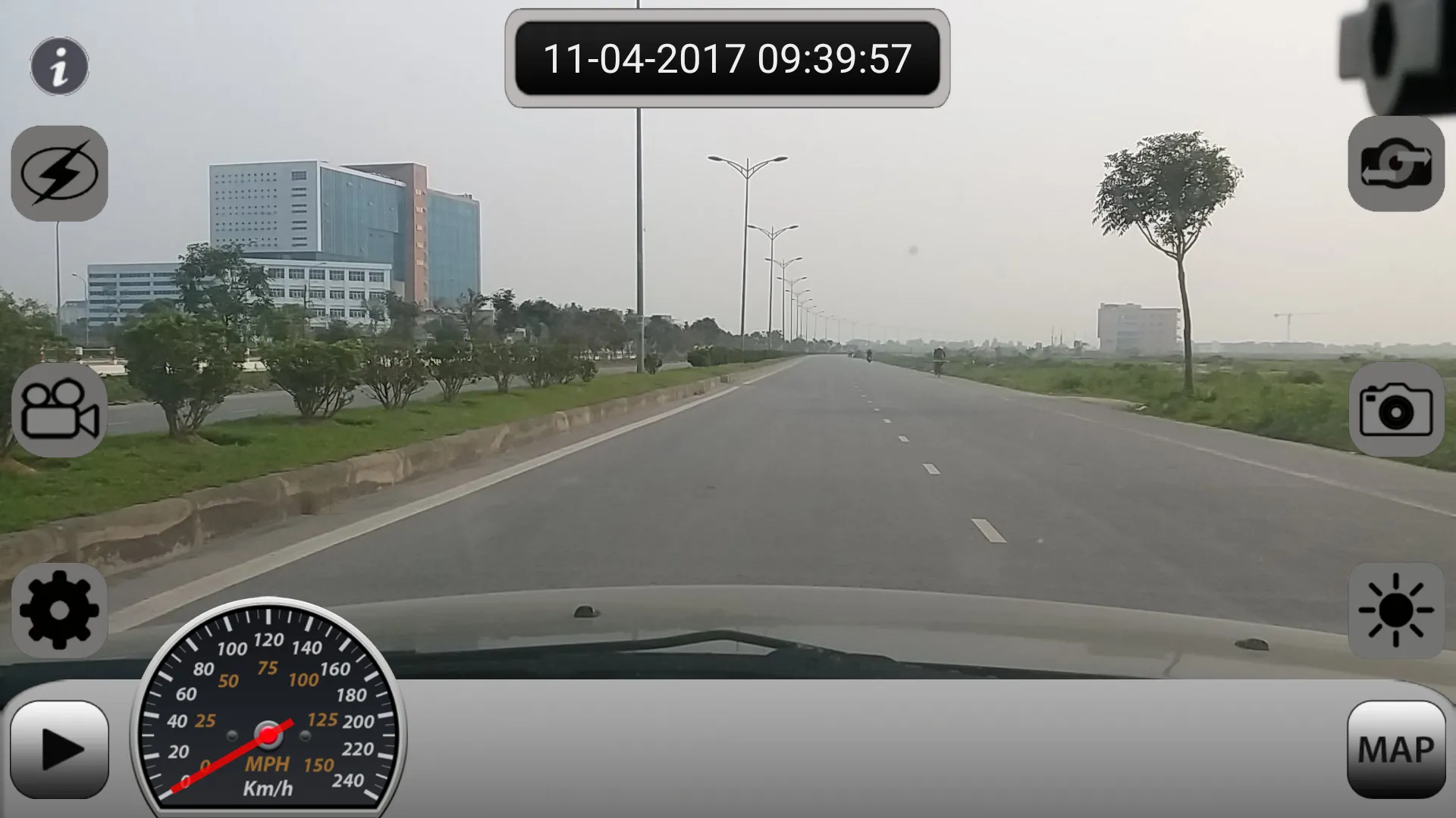 Dashcam Demo | Indus Appstore | Screenshot