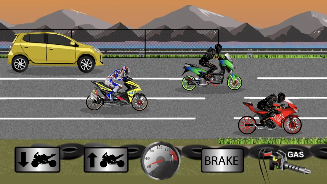 Indonesia Drag Bike Racing | Indus Appstore | Screenshot