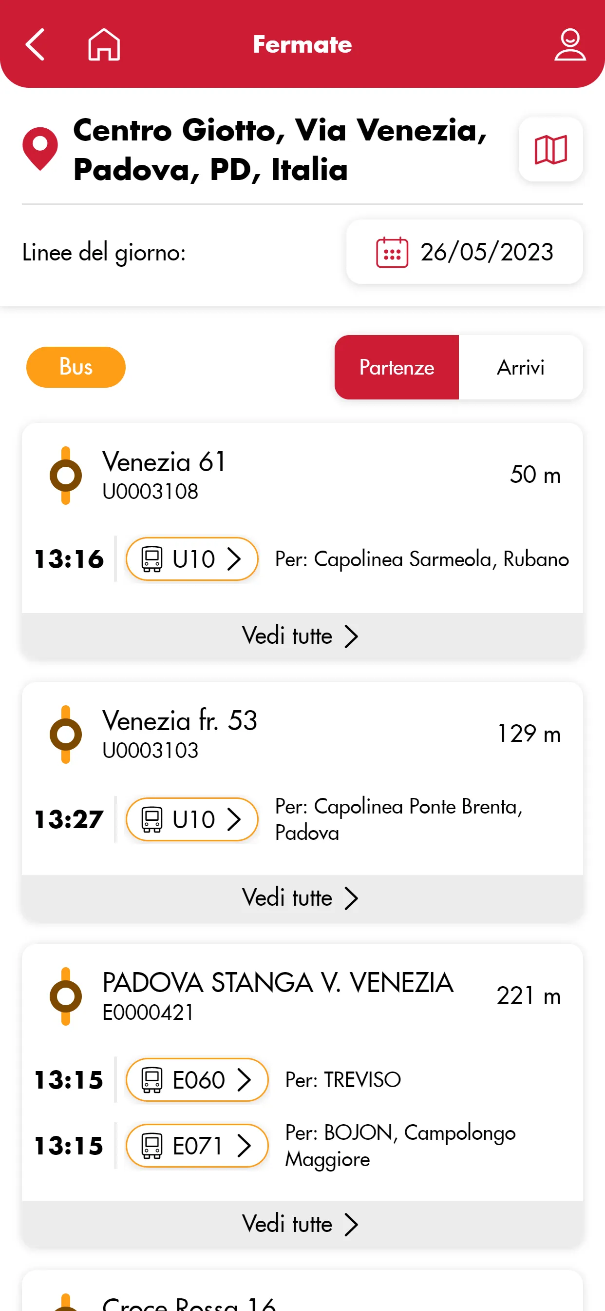 Busitalia Veneto | Indus Appstore | Screenshot