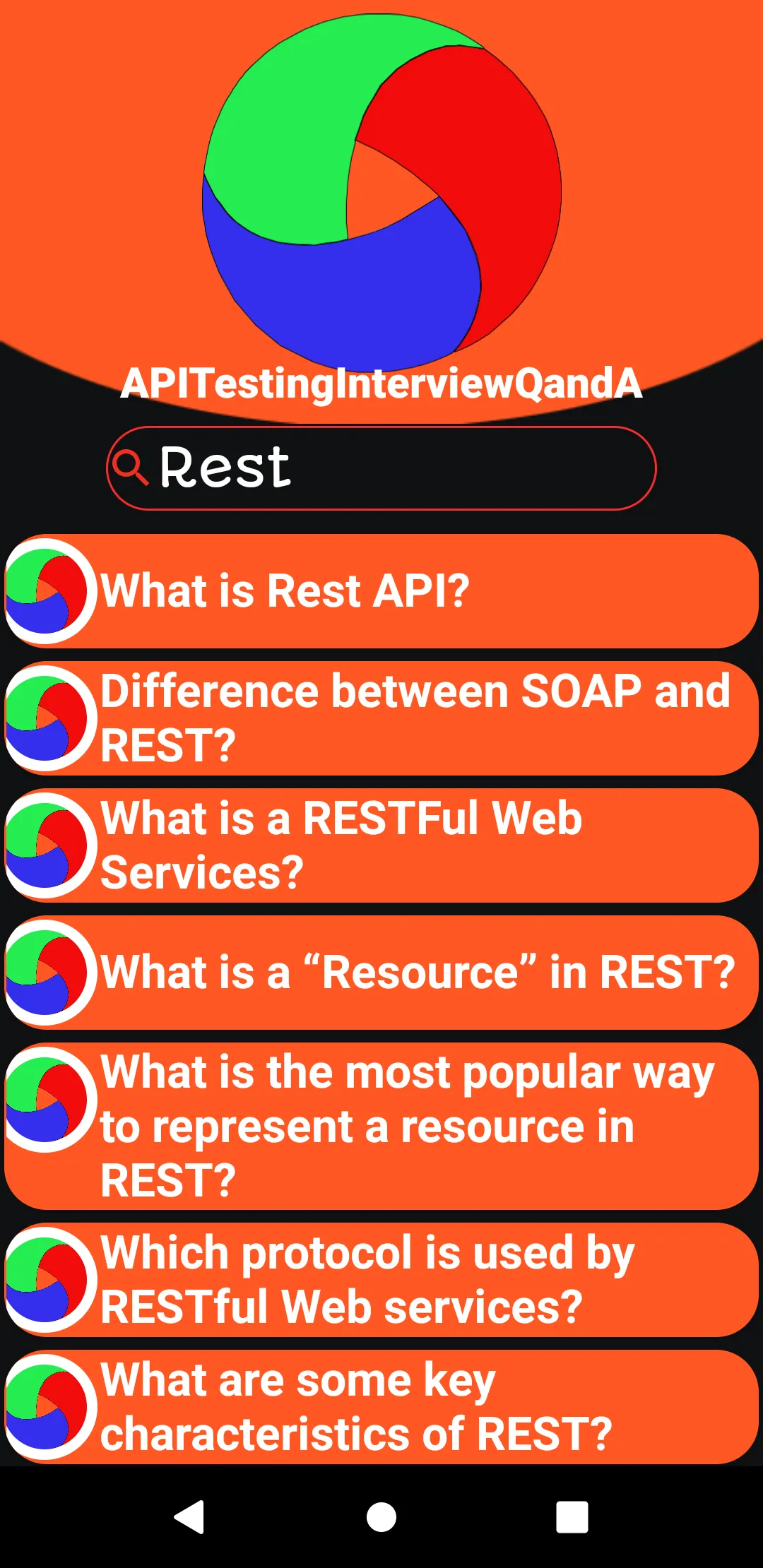 API Testing Interview Q and A | Indus Appstore | Screenshot