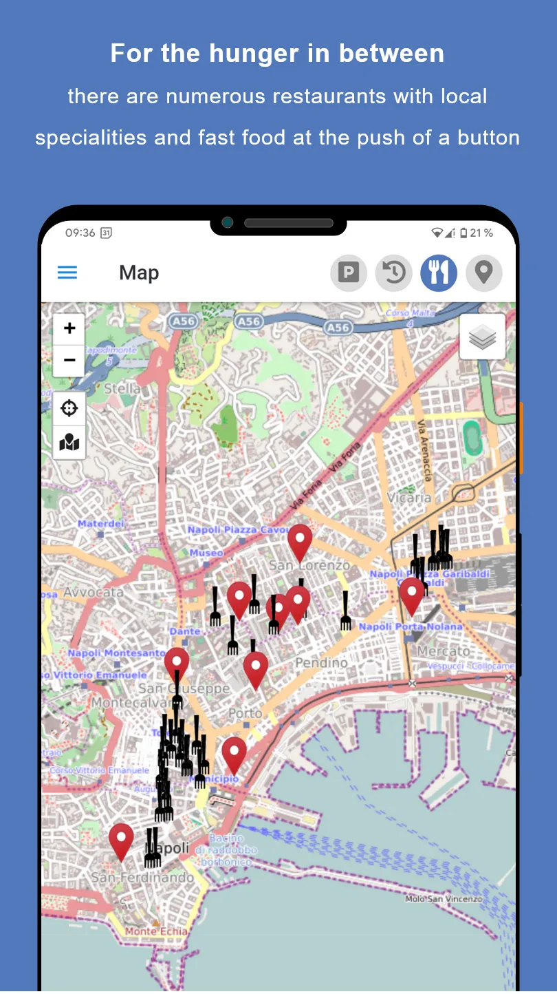 Sightseeing Naples | Indus Appstore | Screenshot