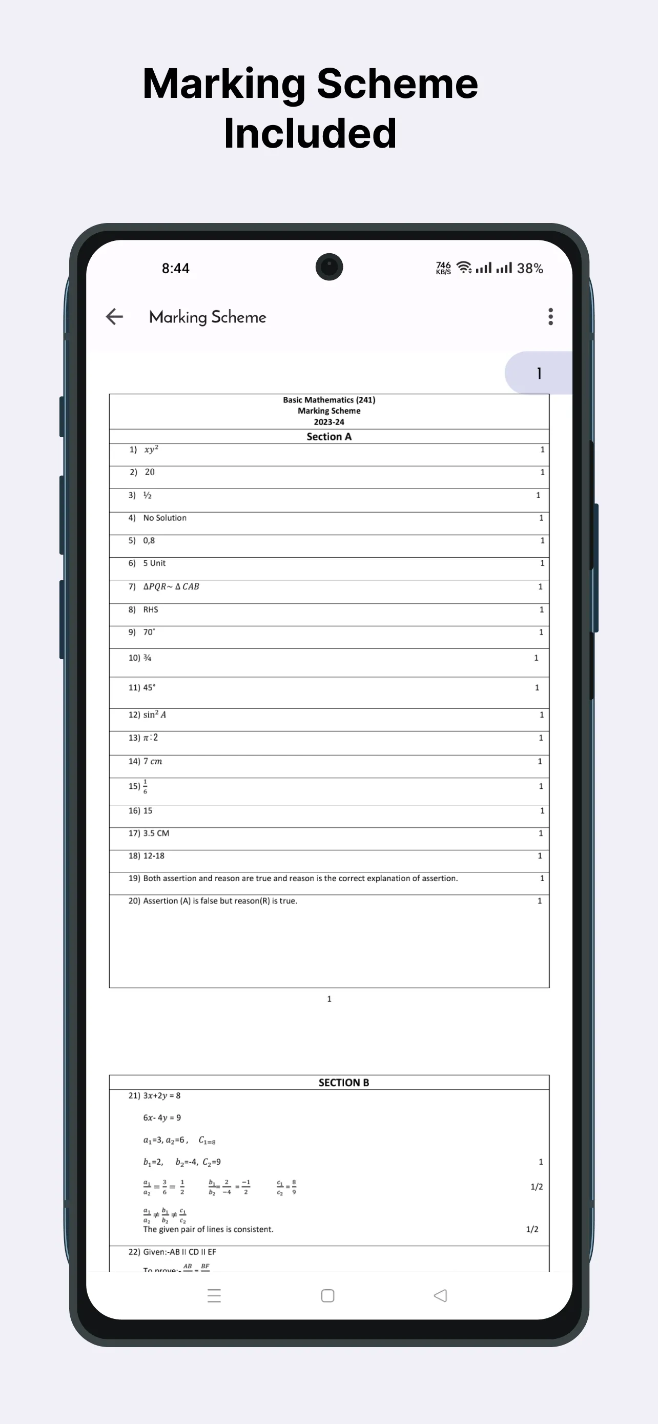 Class 10 CBSE Papers | Indus Appstore | Screenshot