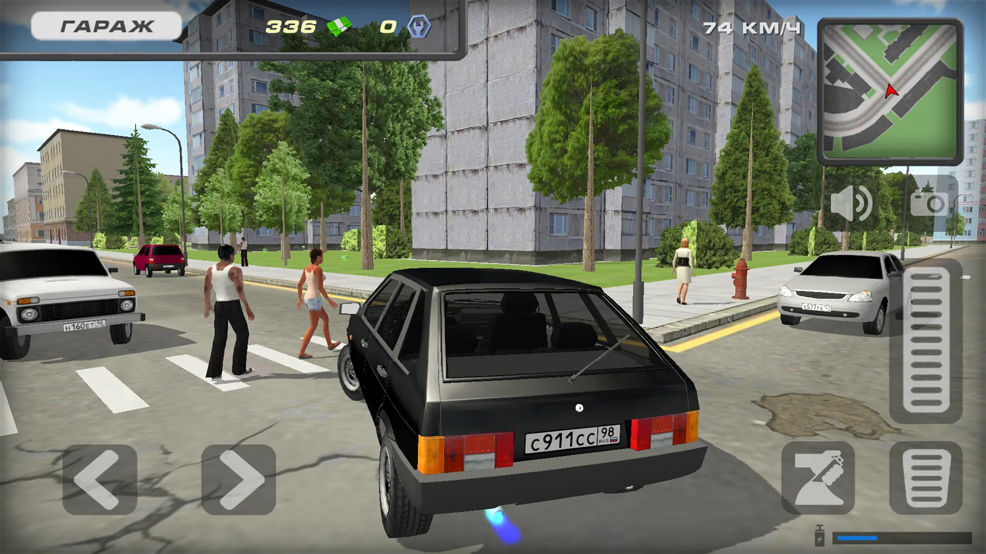 Lada 2109 Russian Car Driver | Indus Appstore | Screenshot