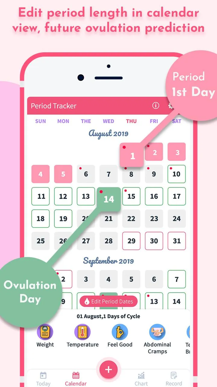 MyPeriod : Period Tracker | Indus Appstore | Screenshot