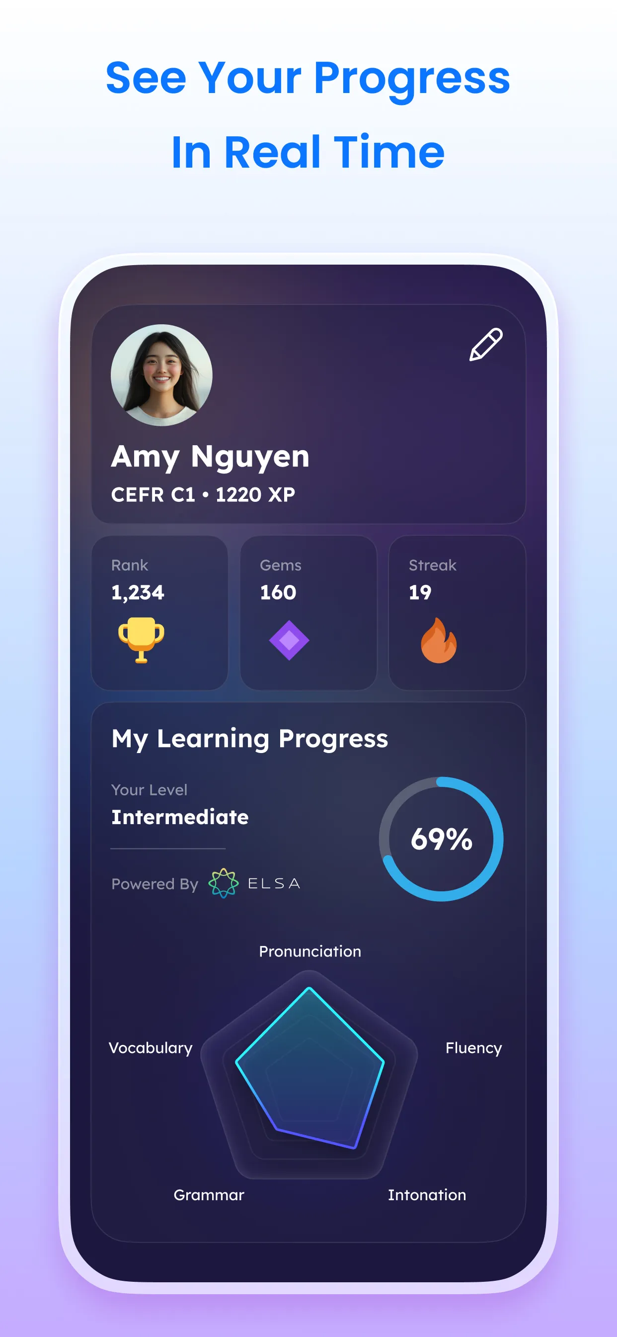 ELSA Speak: English Learning | Indus Appstore | Screenshot