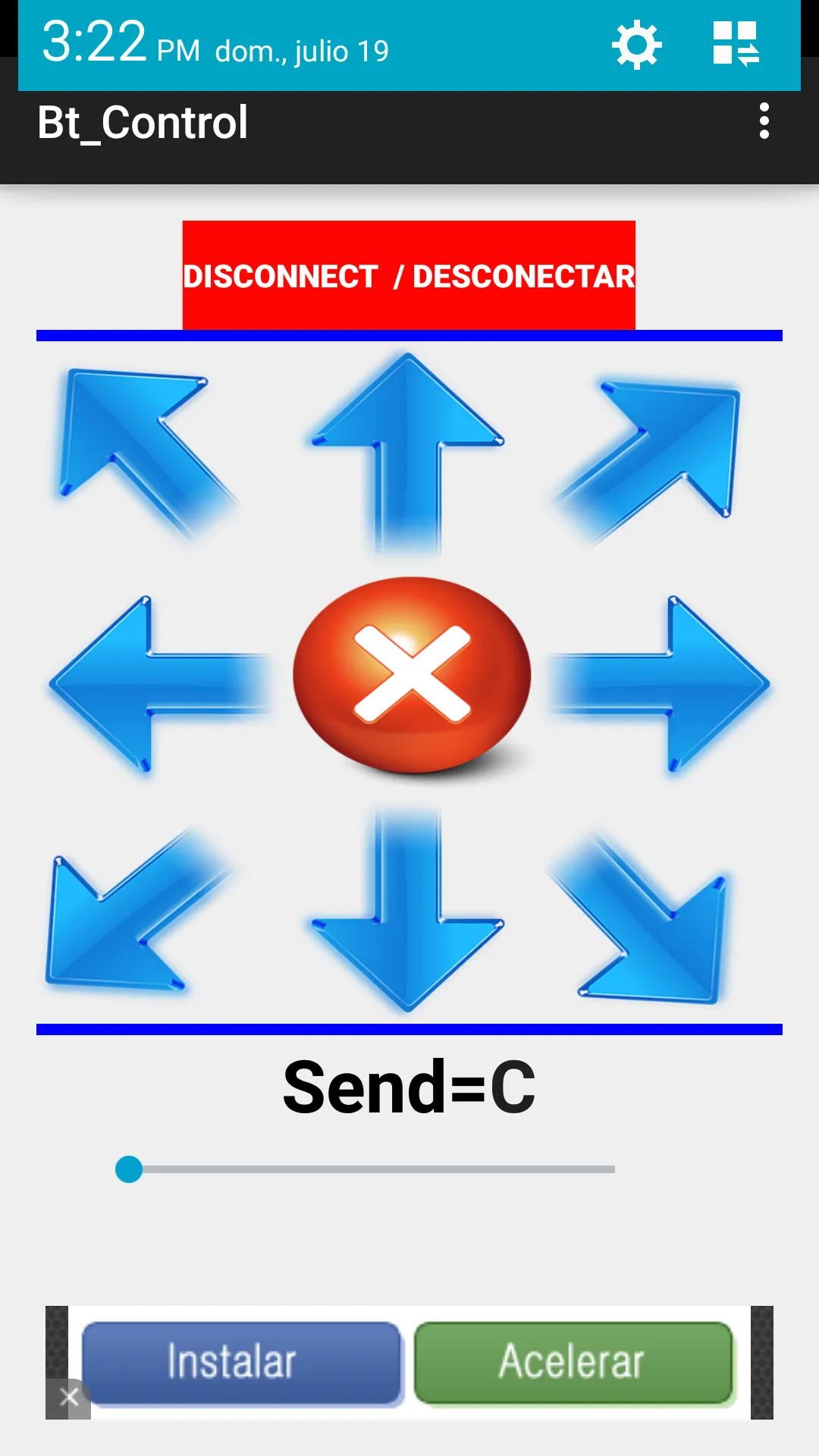 RC Bluetooth Control | Indus Appstore | Screenshot