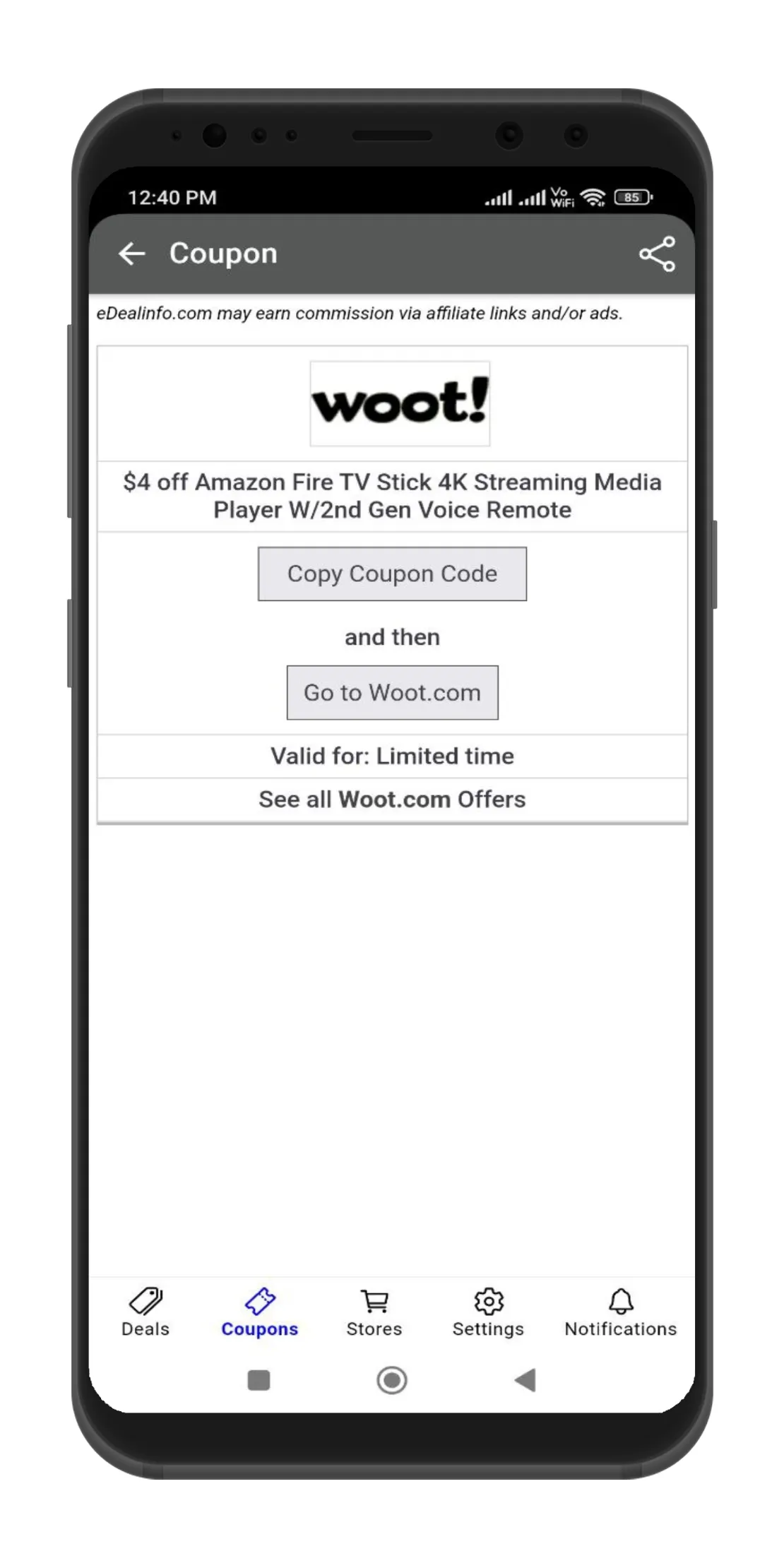 eDealinfo: Deals & Coupons | Indus Appstore | Screenshot