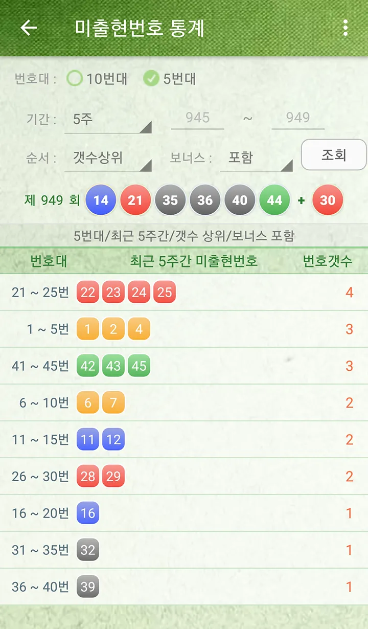 로또생성 예측번호 생성기 - 예상 로또 번호 생성 | Indus Appstore | Screenshot