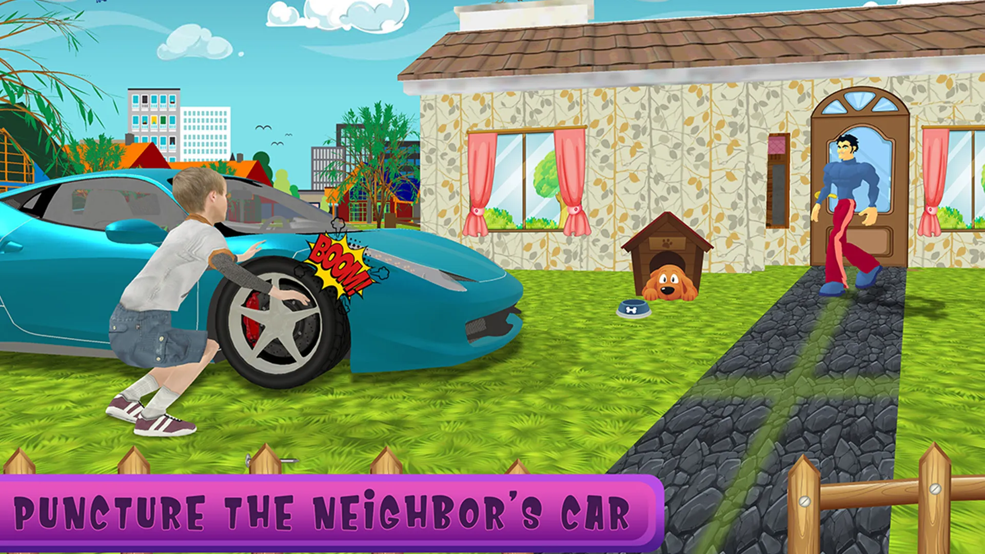 Terrible Home Neighbors Escape | Indus Appstore | Screenshot