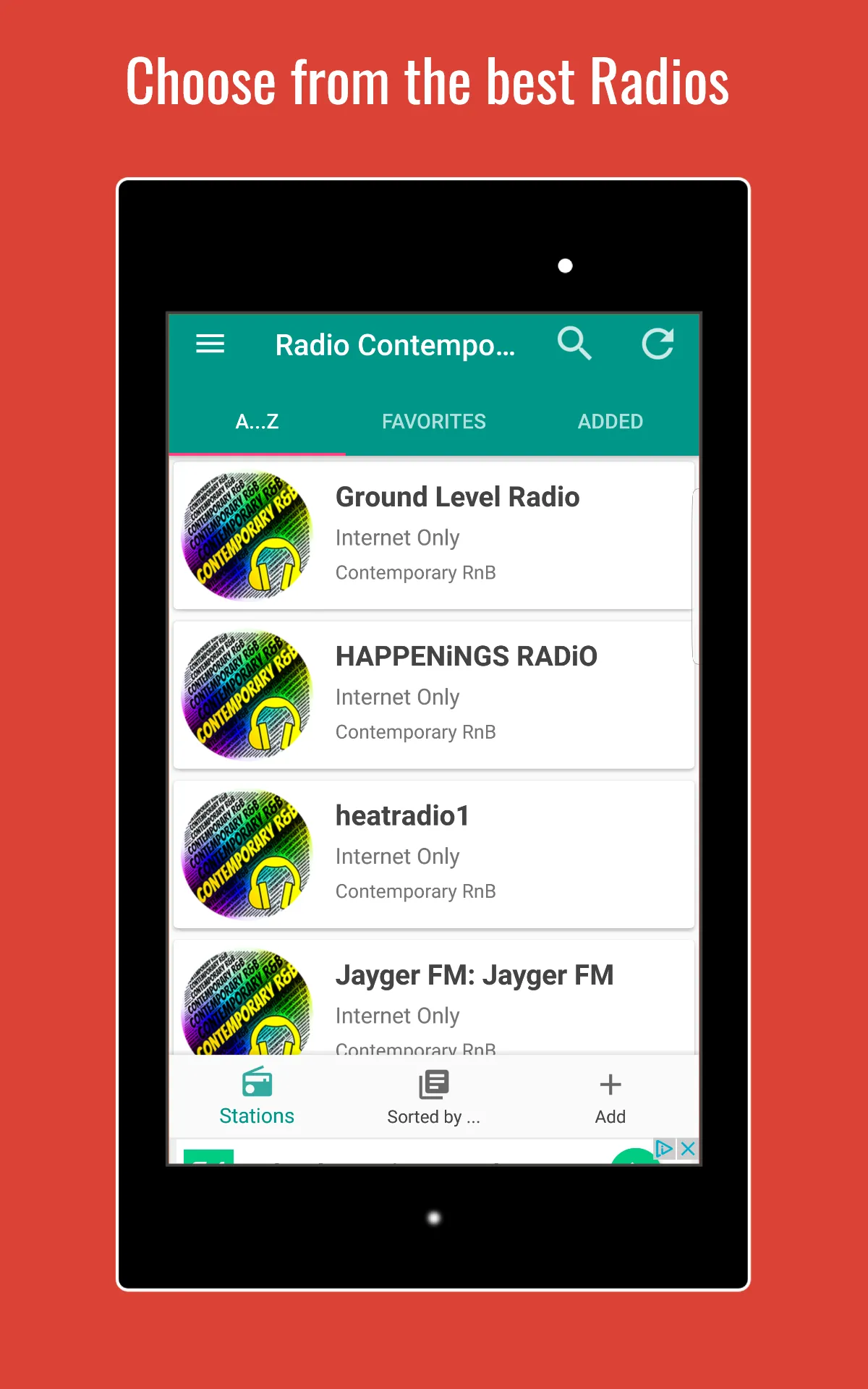 Contemporary R&B Radio | Indus Appstore | Screenshot