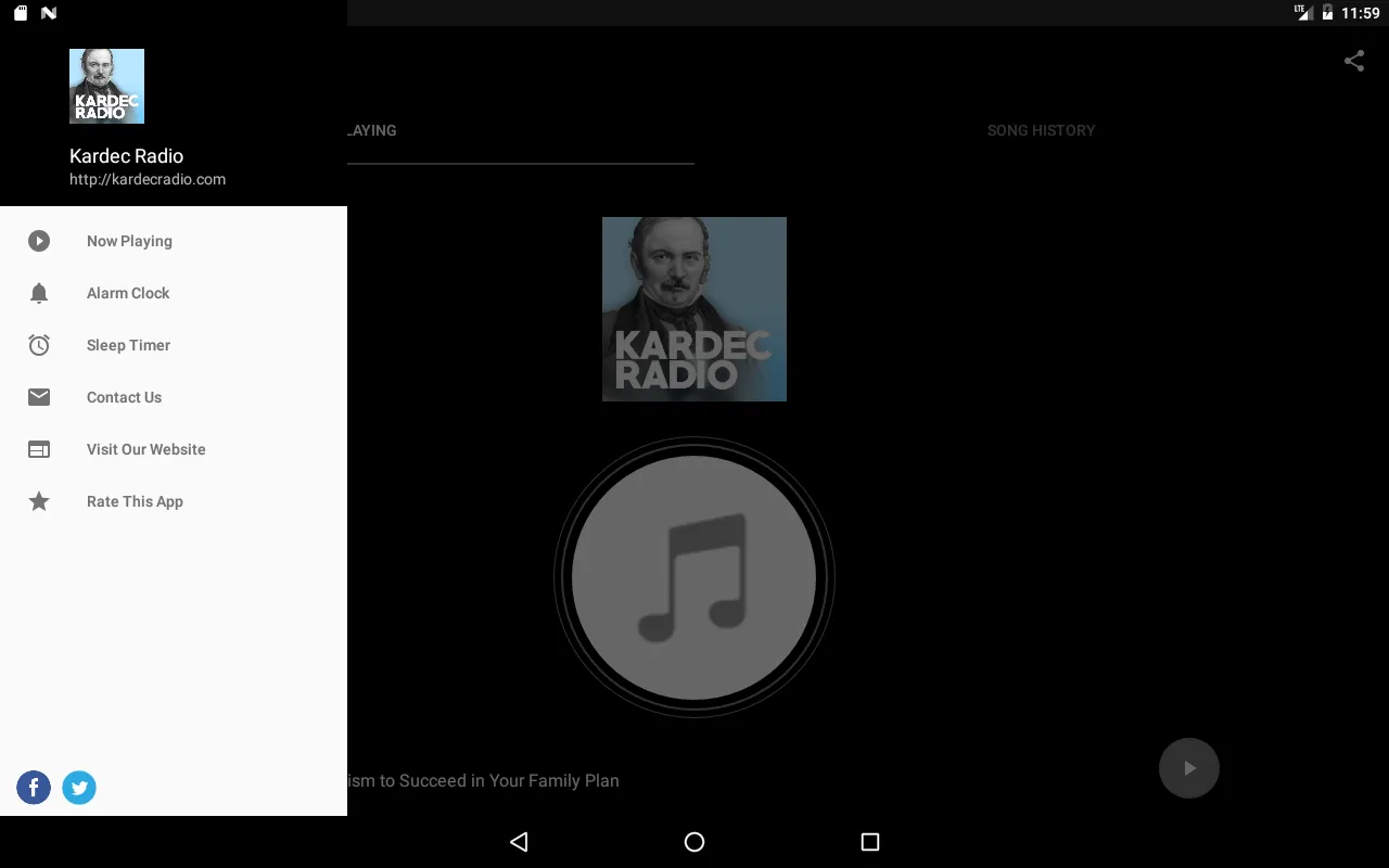 Kardec Radio | Indus Appstore | Screenshot