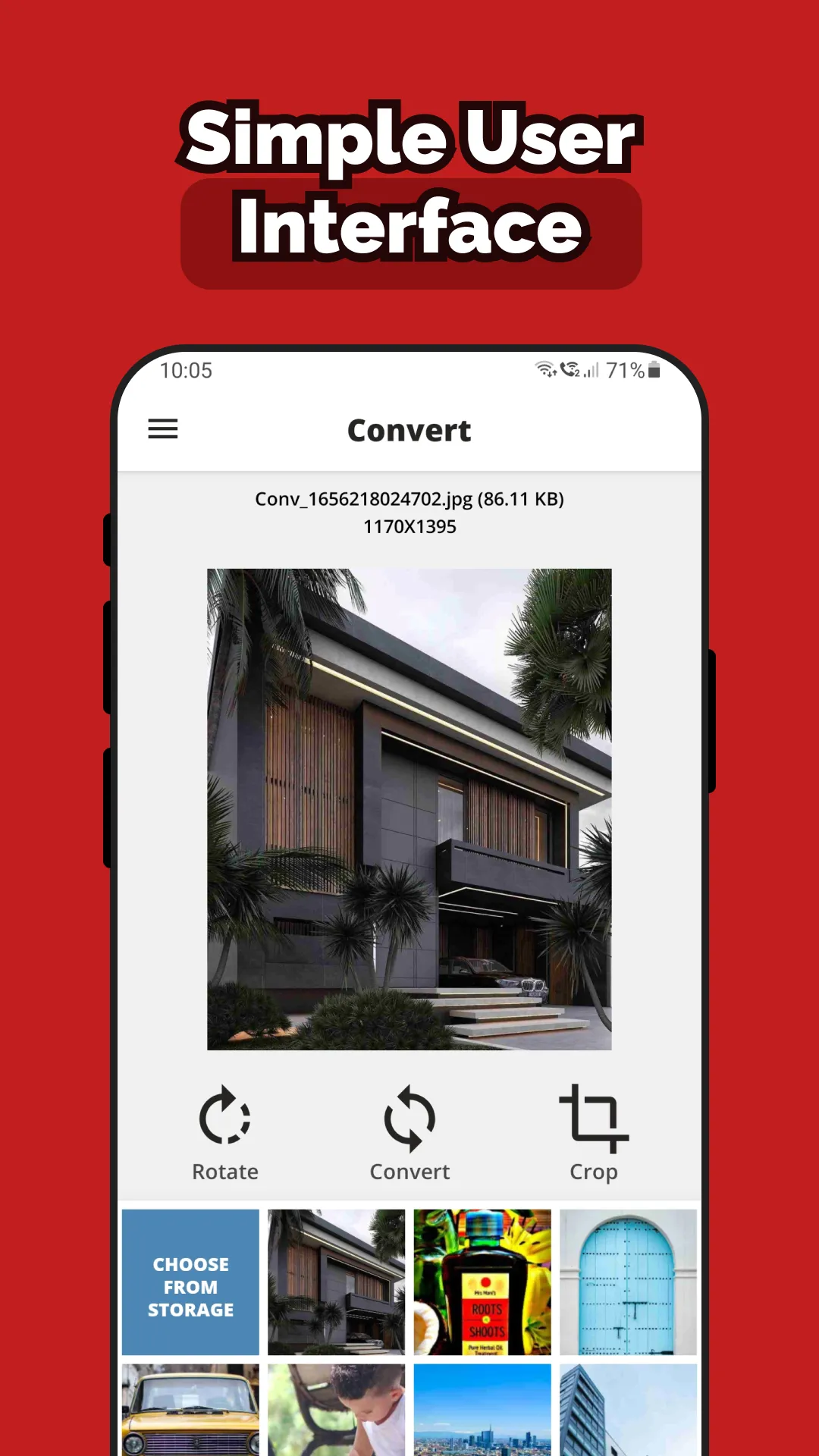 Image Converter - PNG JPG PDF | Indus Appstore | Screenshot