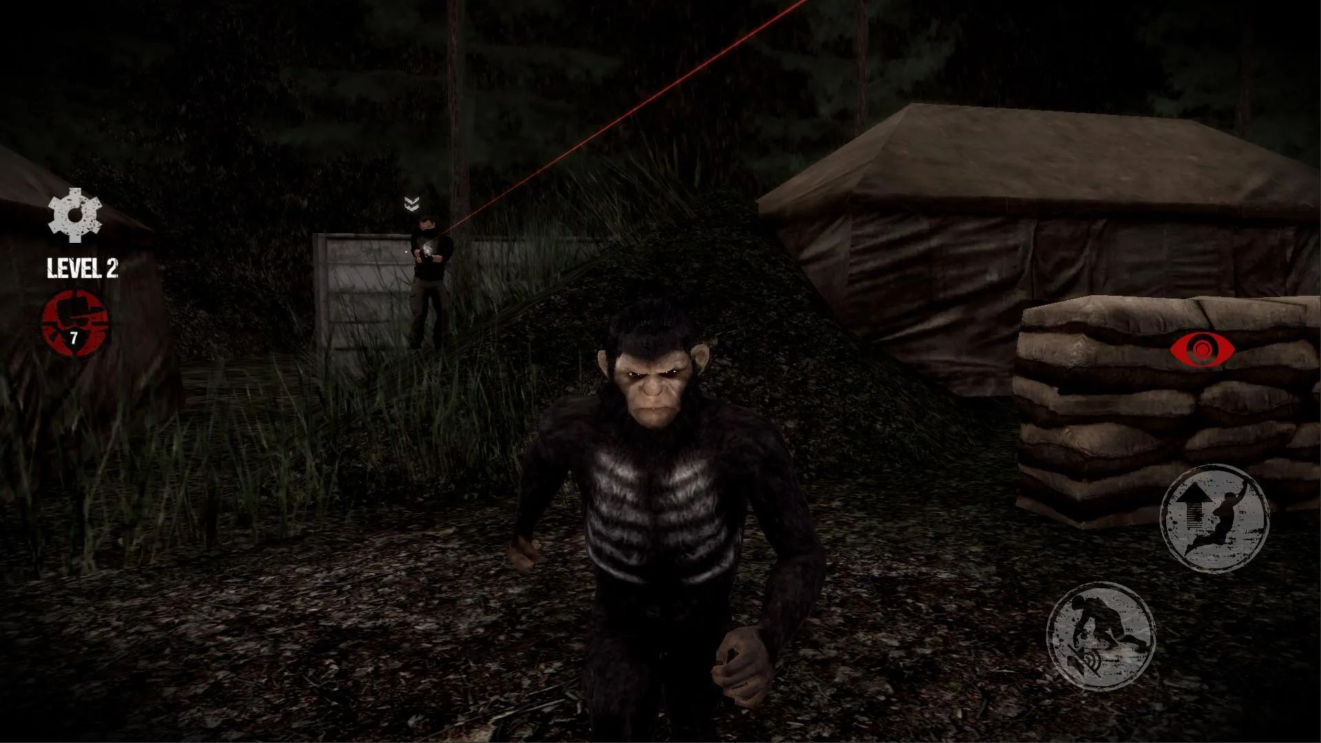 Ape Assassin 2 - Forest Hunter | Indus Appstore | Screenshot