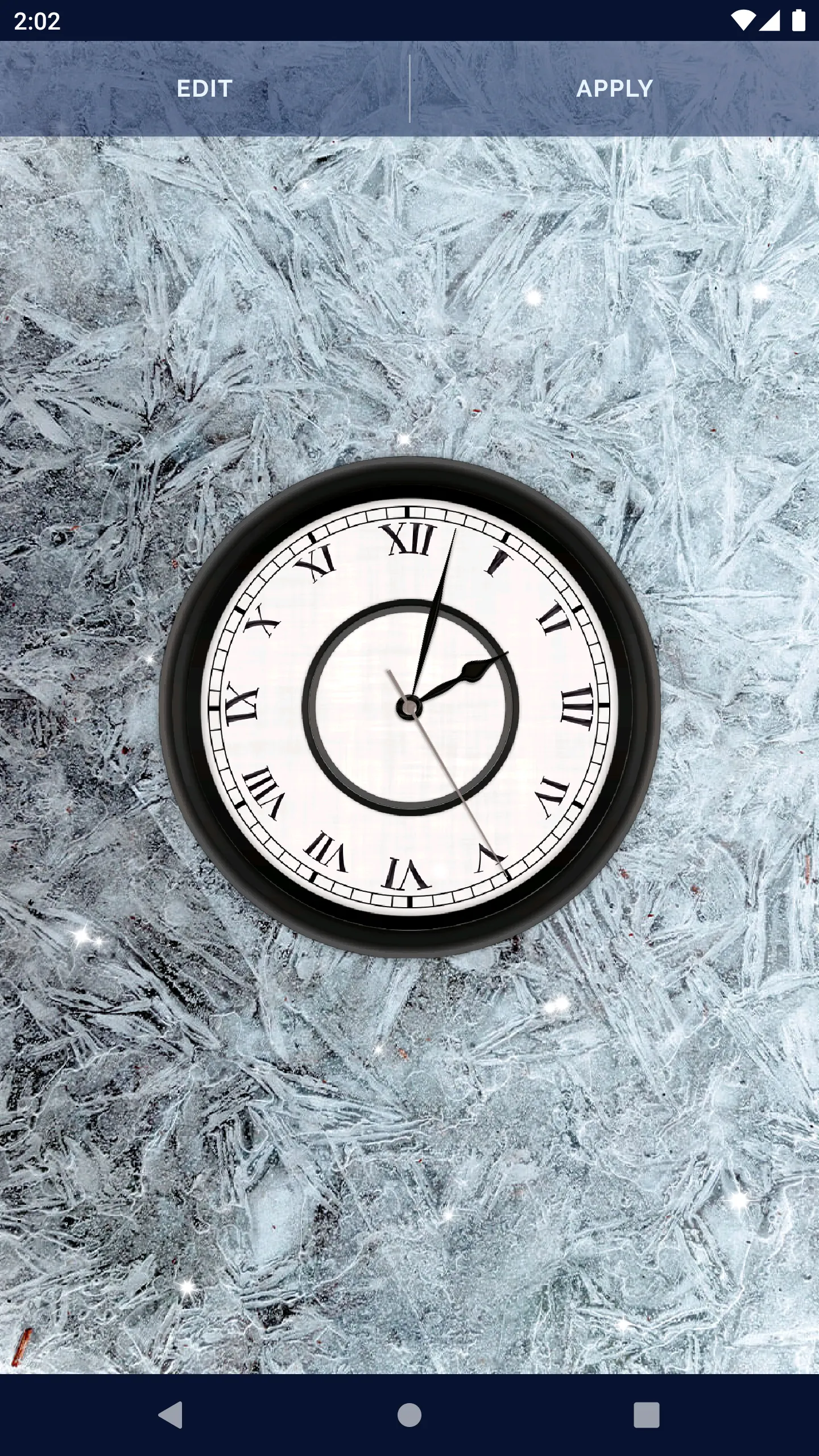 Analog Clock Live Wallpaper | Indus Appstore | Screenshot