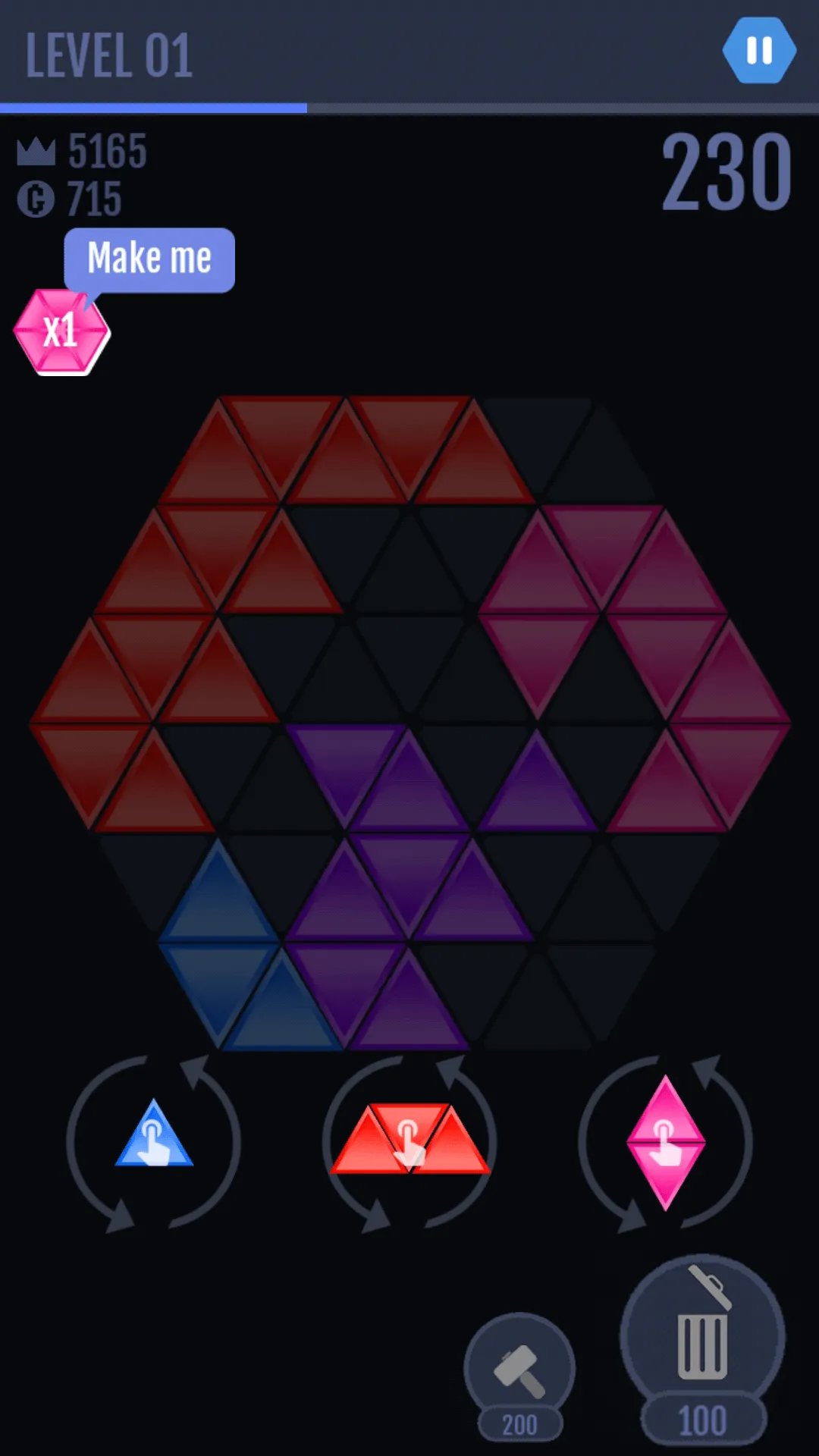 Hexa Block Puzzle - HexBlocks | Indus Appstore | Screenshot