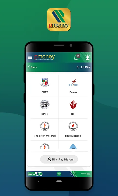 pmoney smart banking | Indus Appstore | Screenshot