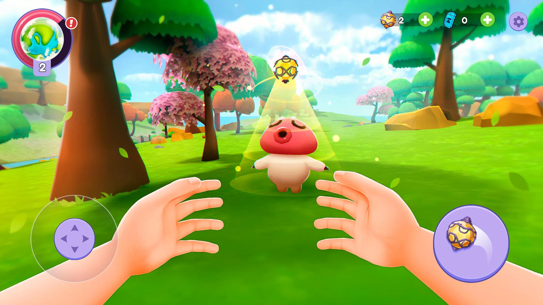 Monster World: Palmon and care | Indus Appstore | Screenshot