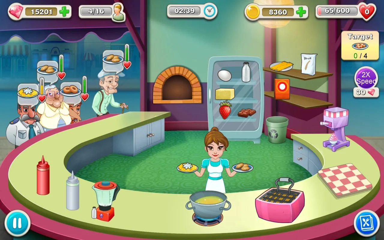 Kitchen story: Food Fever Game | Indus Appstore | Screenshot