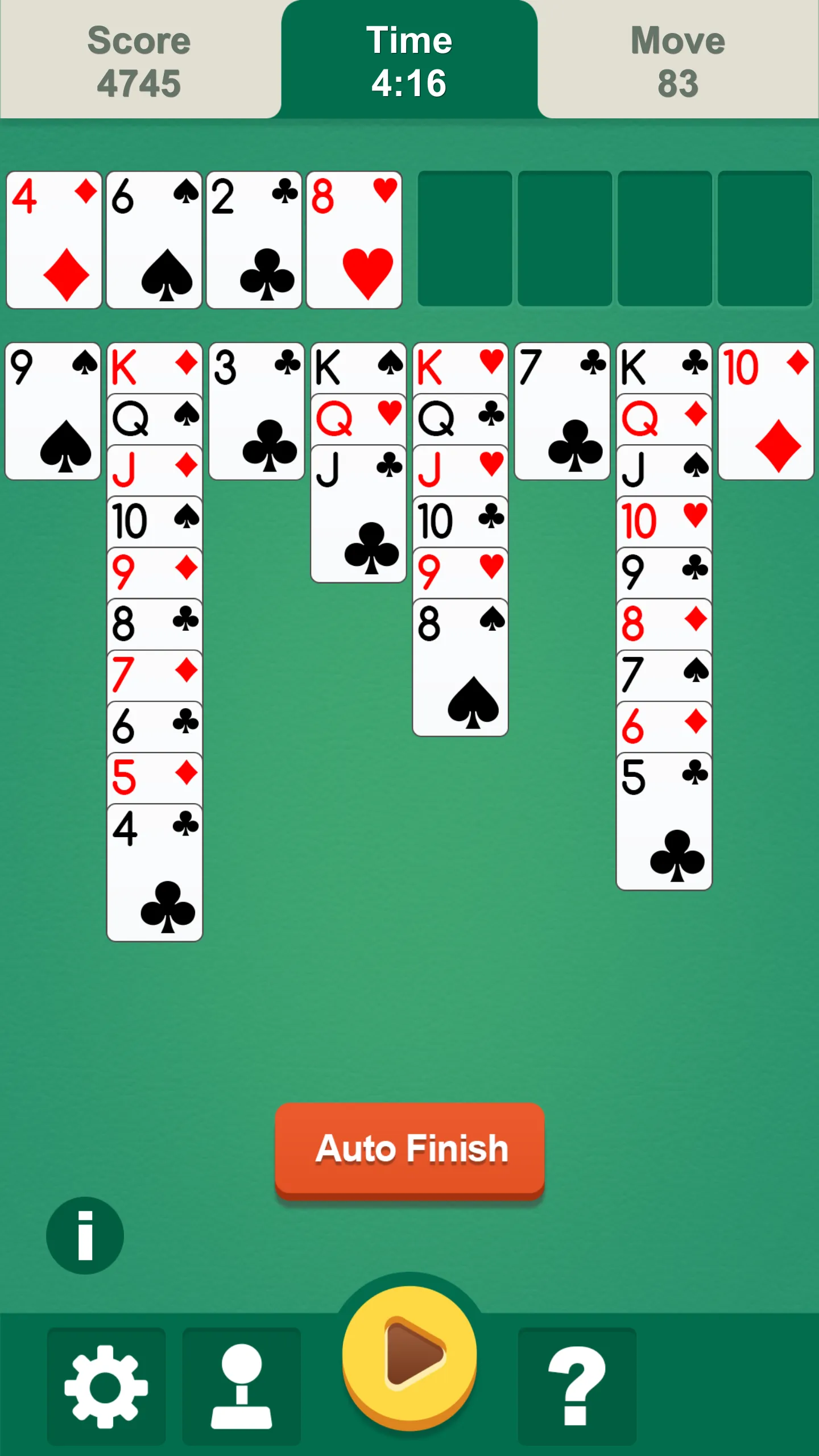 Freecell Solitaire | Indus Appstore | Screenshot