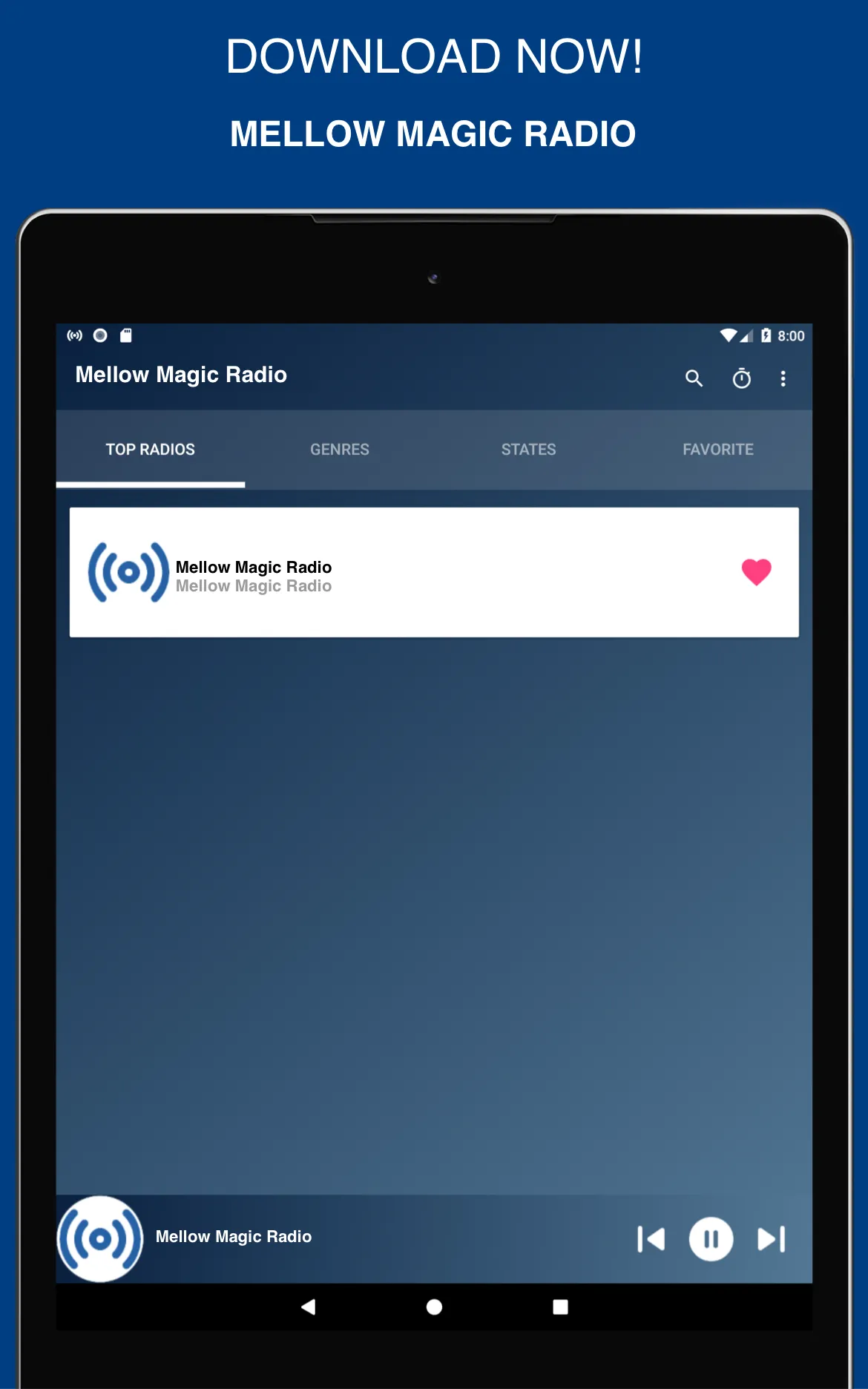 Mellow Magic Radio App FM UK | Indus Appstore | Screenshot