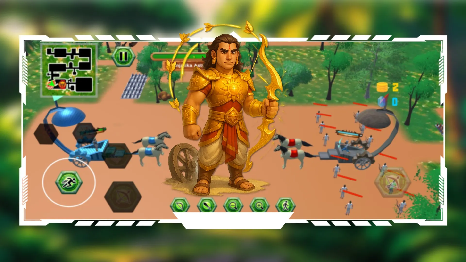 Mahabharata 3D: Legends' Clash | Indus Appstore | Screenshot