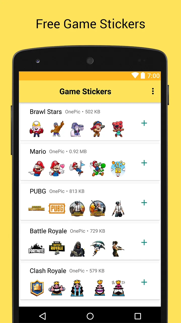 Game Stickers for Whatsapp | Indus Appstore | Screenshot