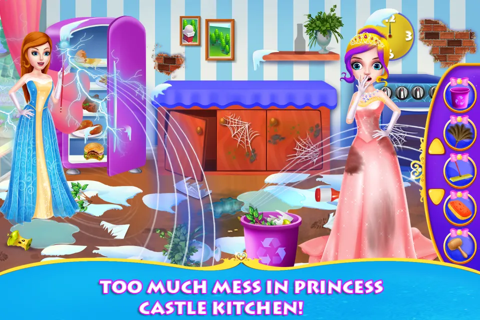 Princess Cleaning Ghost Castle | Indus Appstore | Screenshot