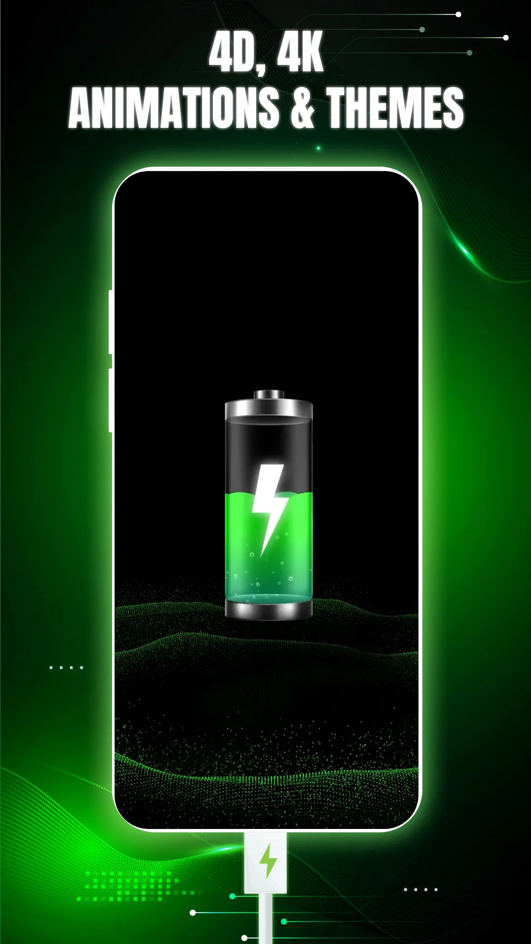 3D Battery Charging Animation | Indus Appstore | Screenshot