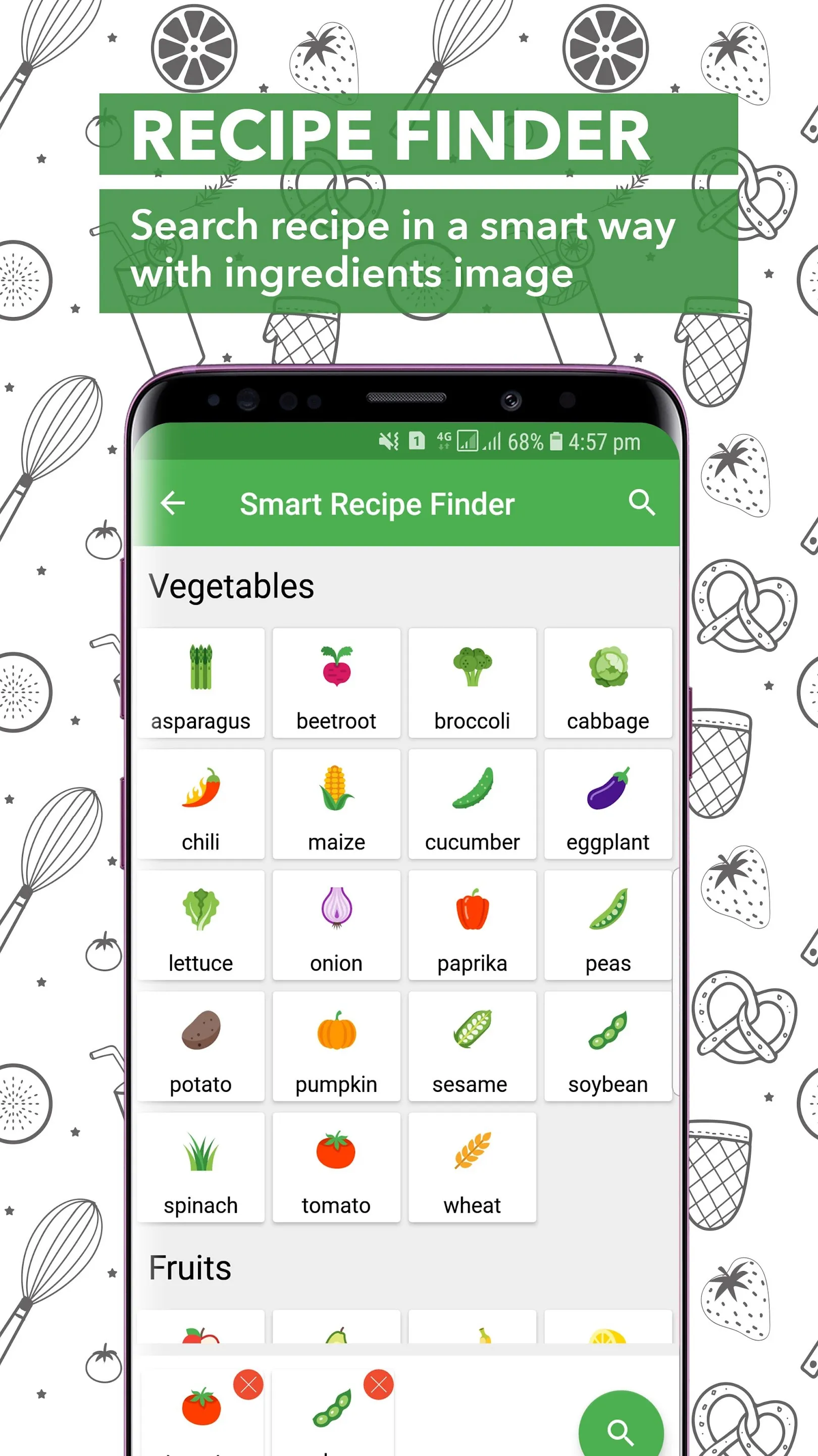 Food Book Recipes | Indus Appstore | Screenshot