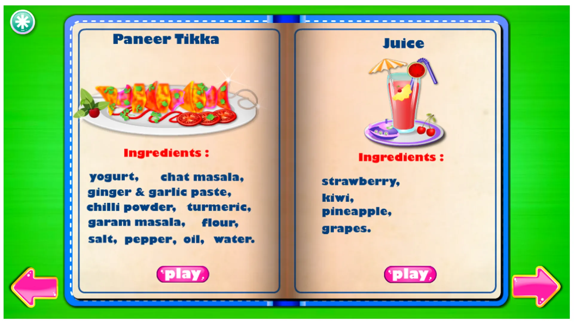 Cook Book Recipes Cooking game | Indus Appstore | Screenshot