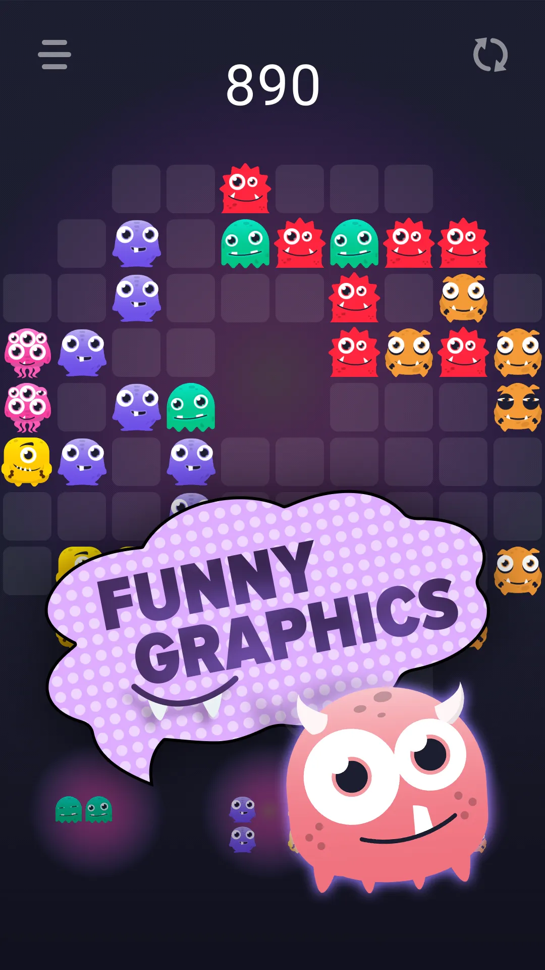 Monstro Puzzle - Match 3 | Indus Appstore | Screenshot