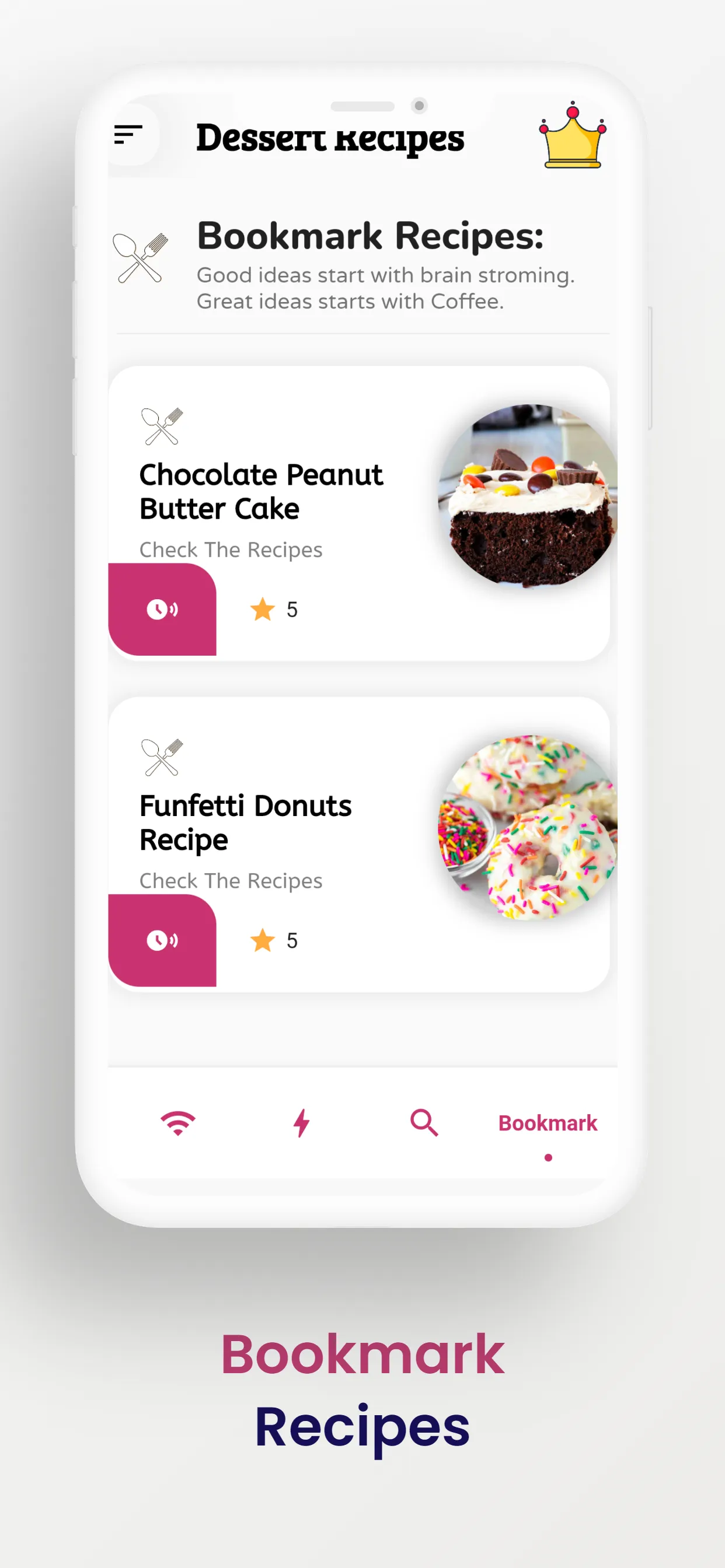 Dessert Recipes Offline | Indus Appstore | Screenshot