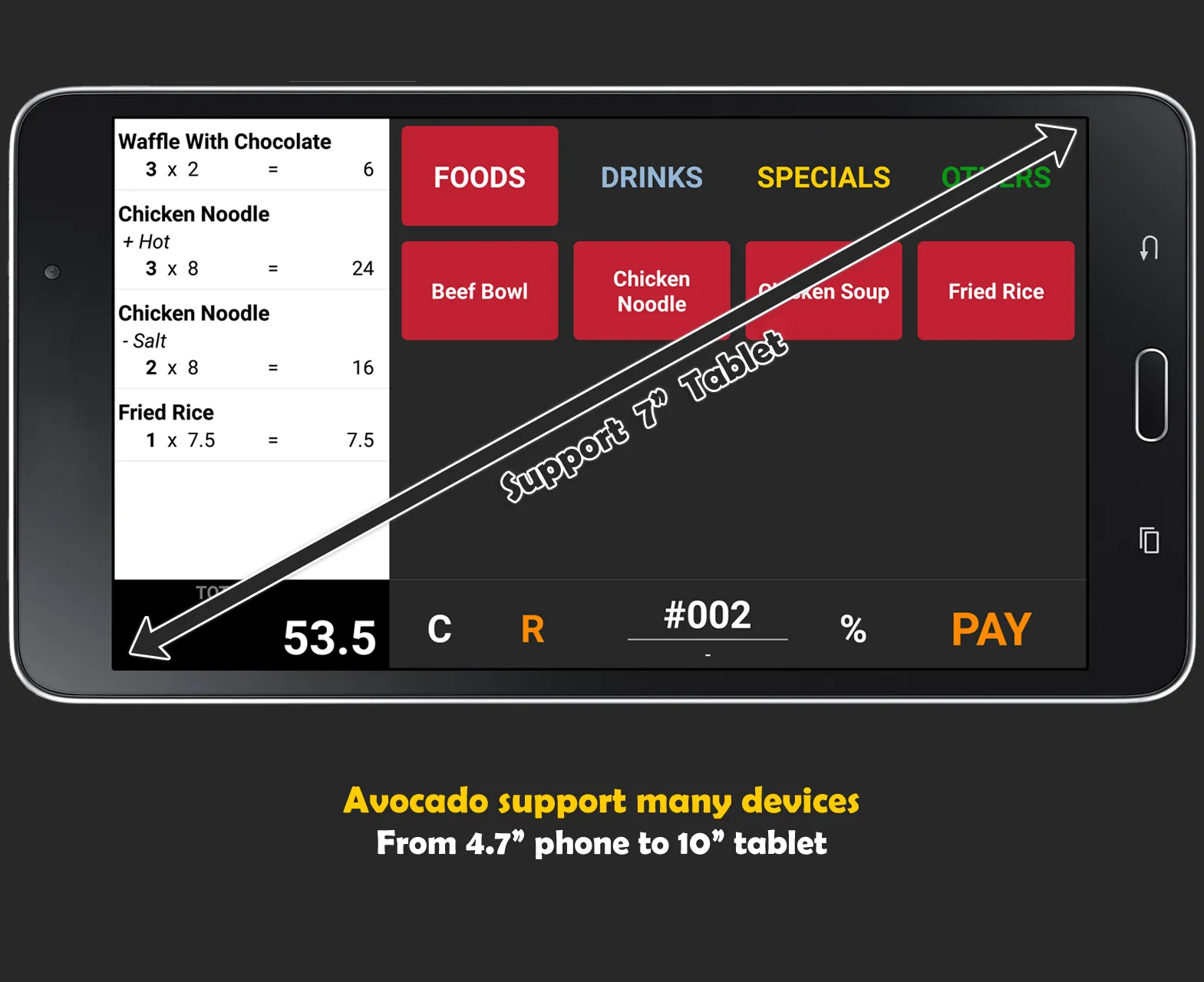 Avocado F&B POS (Demo) | Indus Appstore | Screenshot