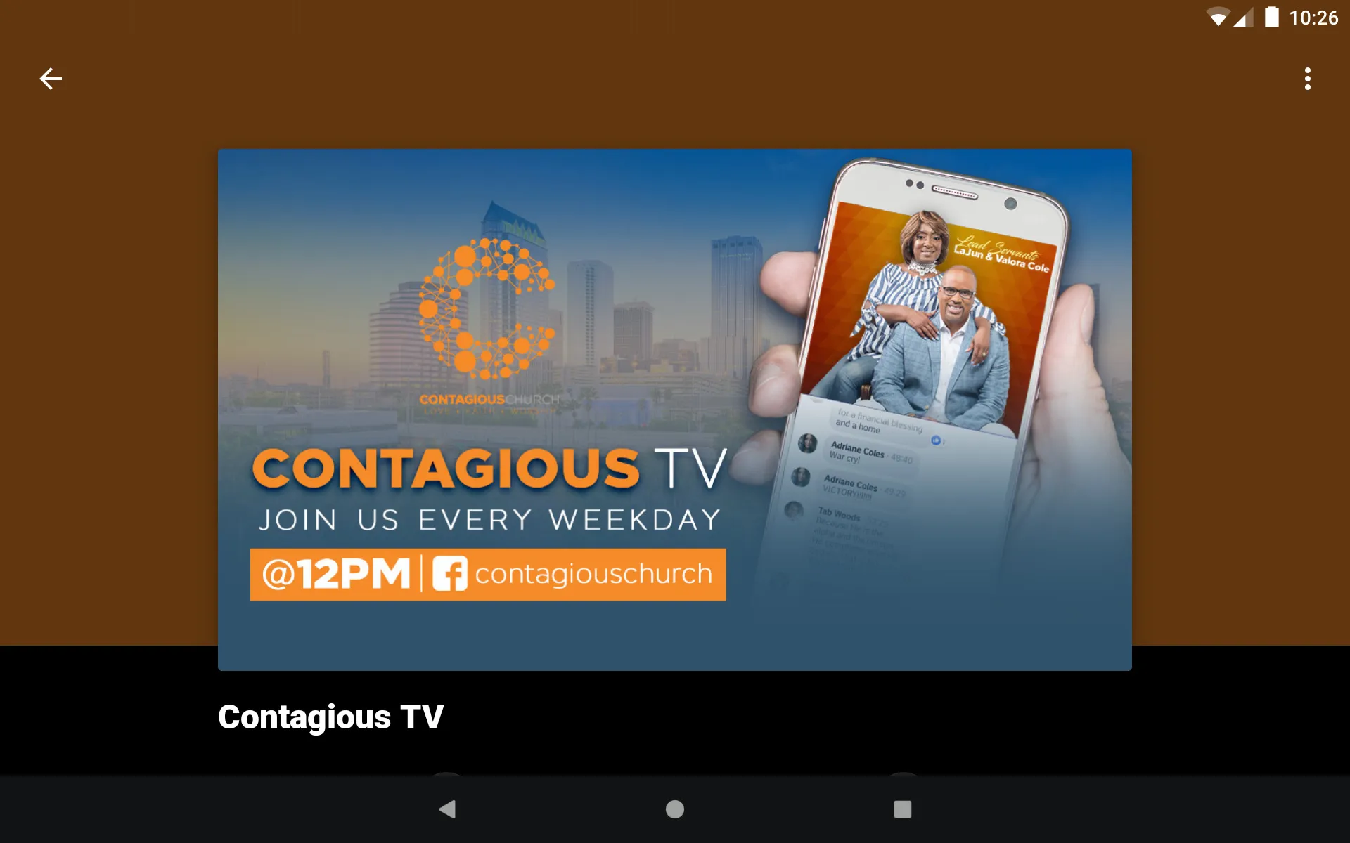 Contagious Church | Indus Appstore | Screenshot