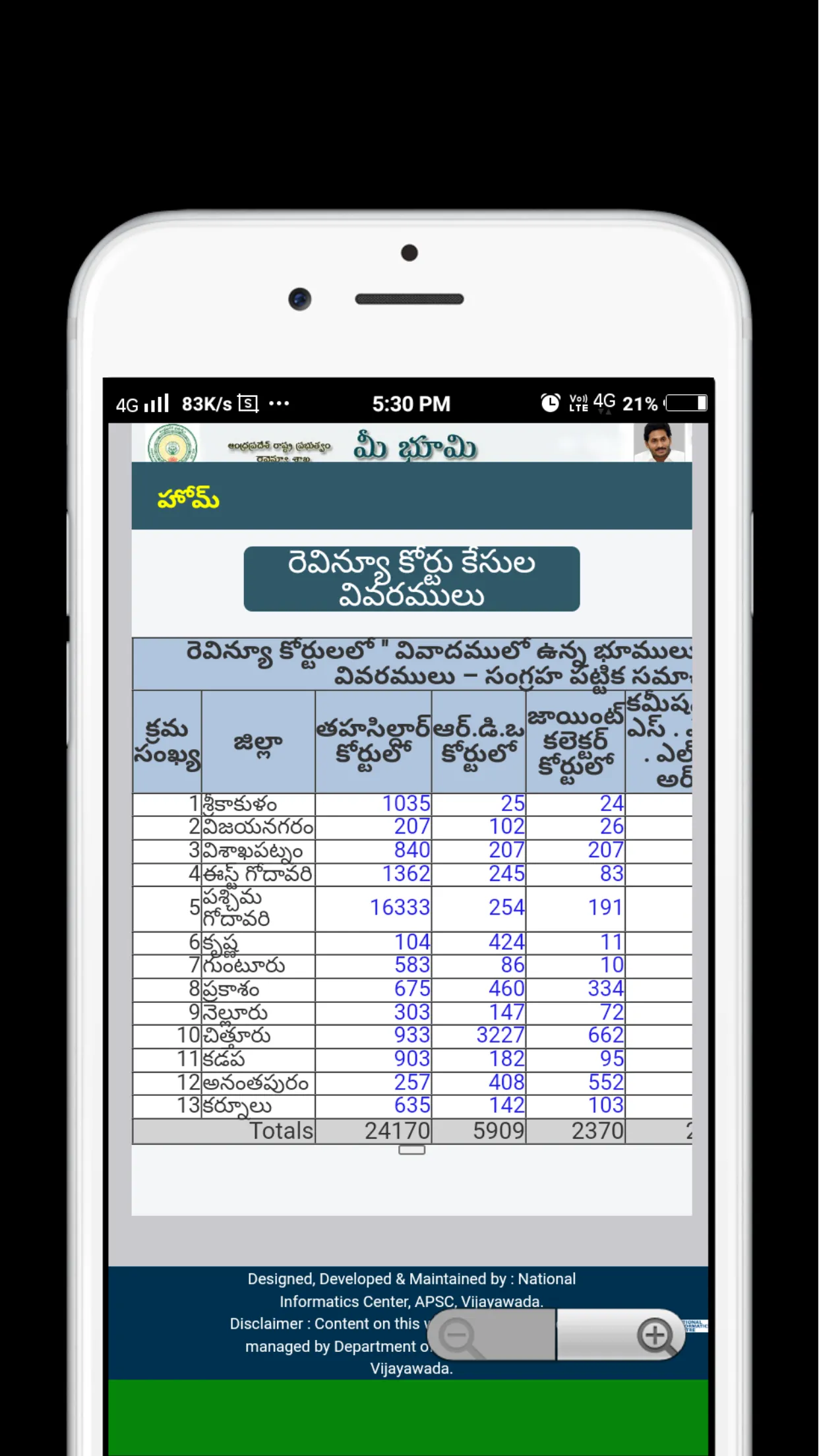 Andhrapradesh Village LandMaps | Indus Appstore | Screenshot