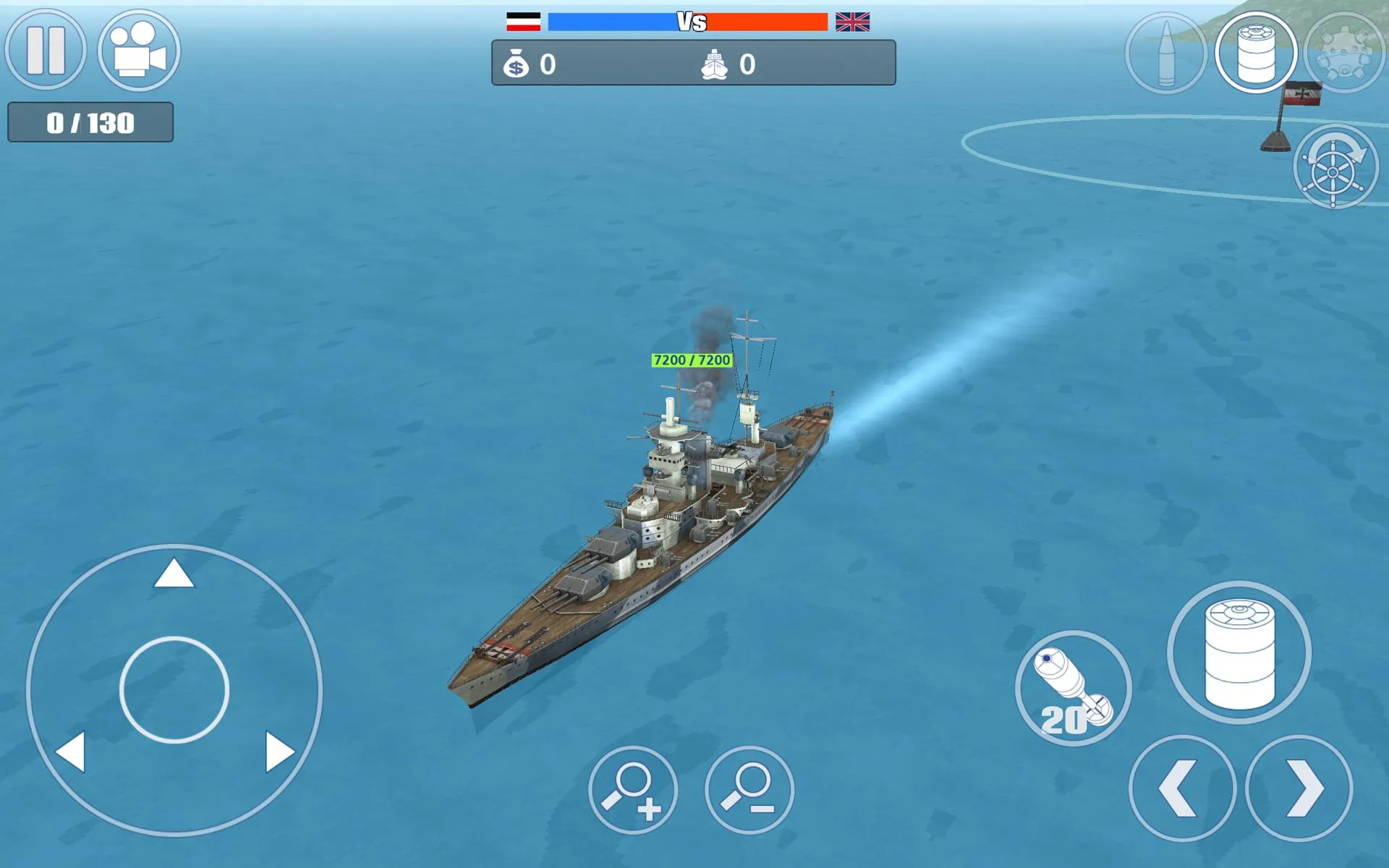 Warship War - The Atlantic War | Indus Appstore | Screenshot