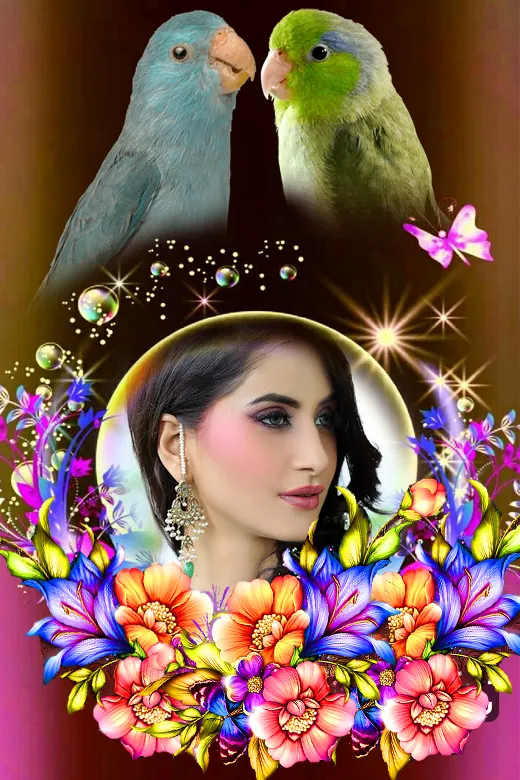 Parrot photo frame | Indus Appstore | Screenshot