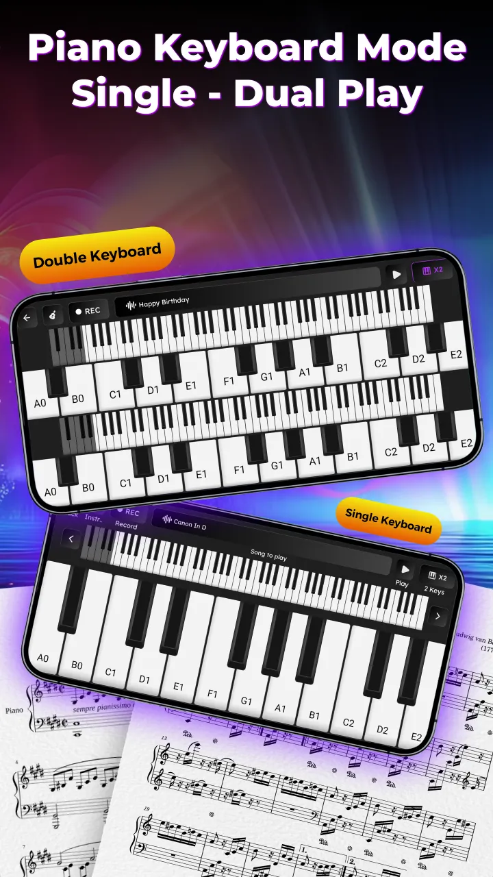 Learn Piano: Real Keyboard App | Indus Appstore | Screenshot